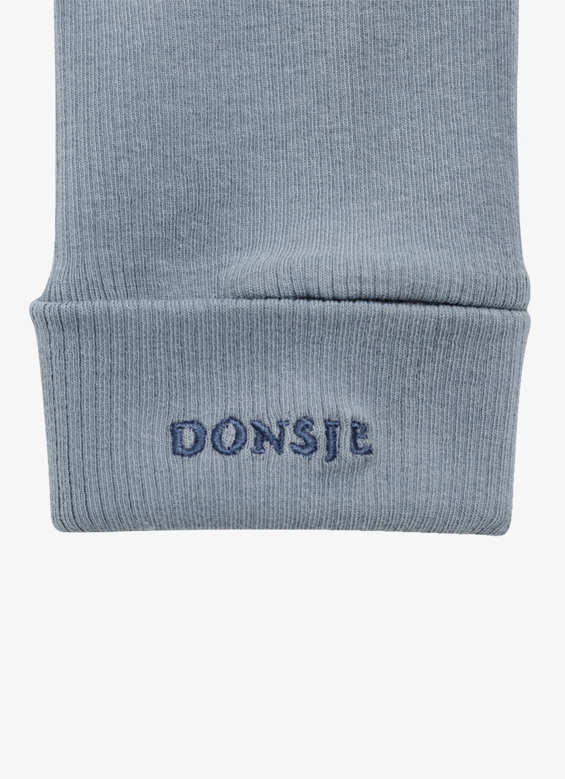 Donsje Amsterdam Bienkes romper in katoenblend - detail 2 blauw