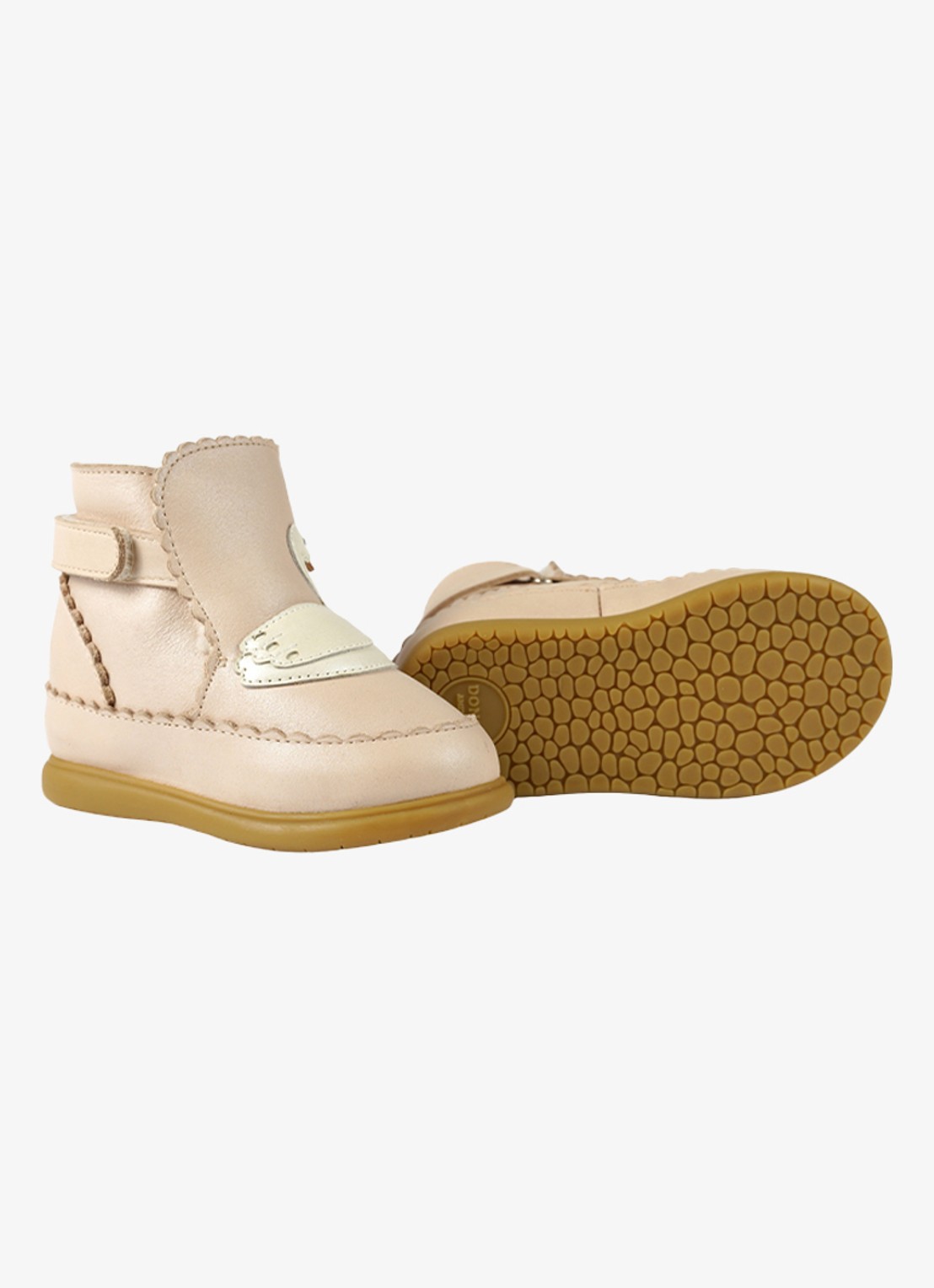 Donsje Amsterdam Boots met borduring - detail 5 beige