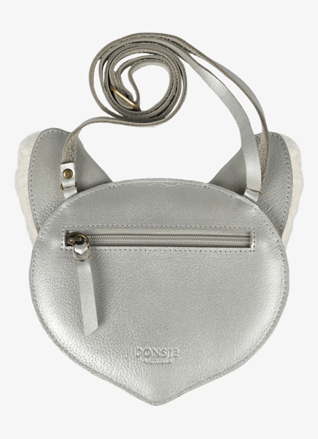 Donsje Amsterdam Britta crossbody  - detail 2 zilver