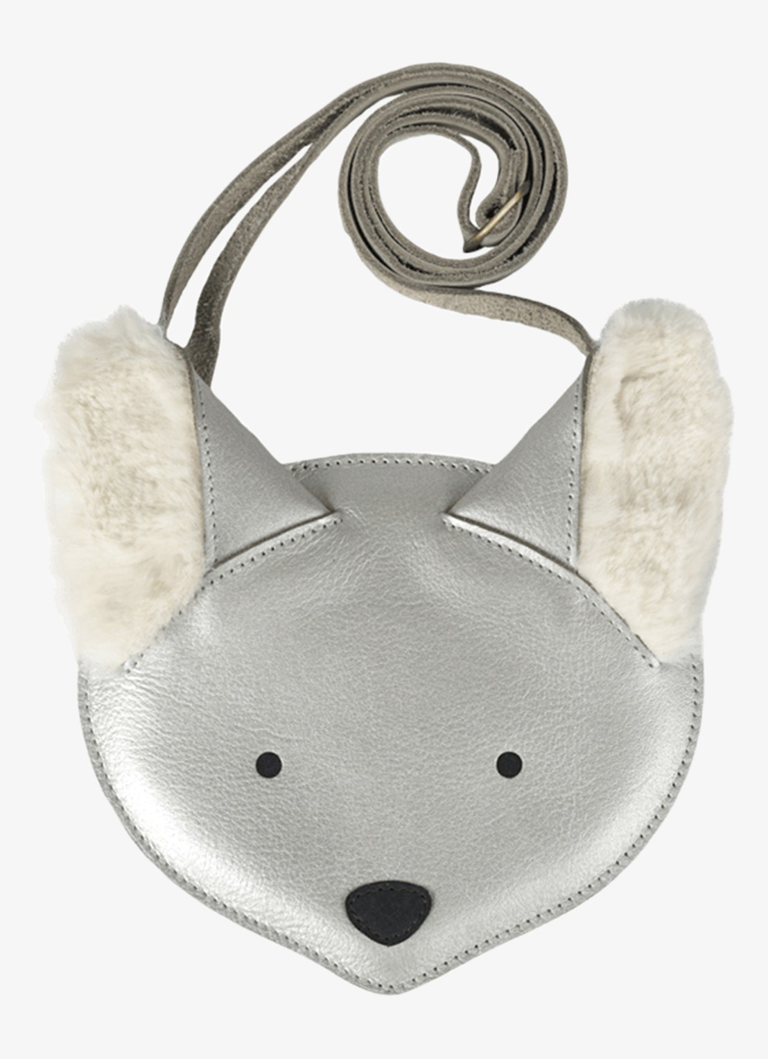 Donsje Amsterdam Britta crossbody  - voorkant zilver