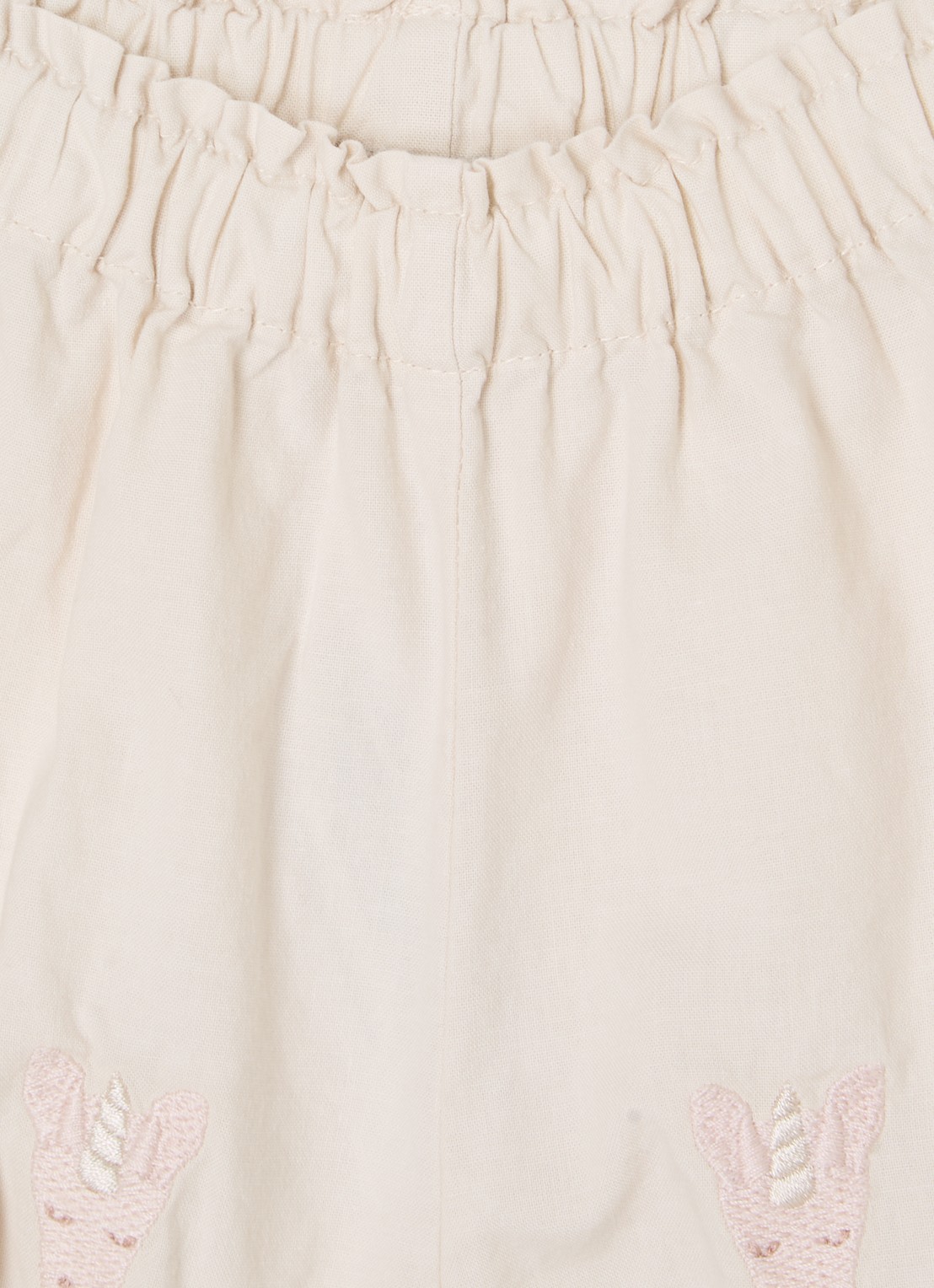 Donsje Amsterdam Carson bloomer van  katoen - detail 3 beige