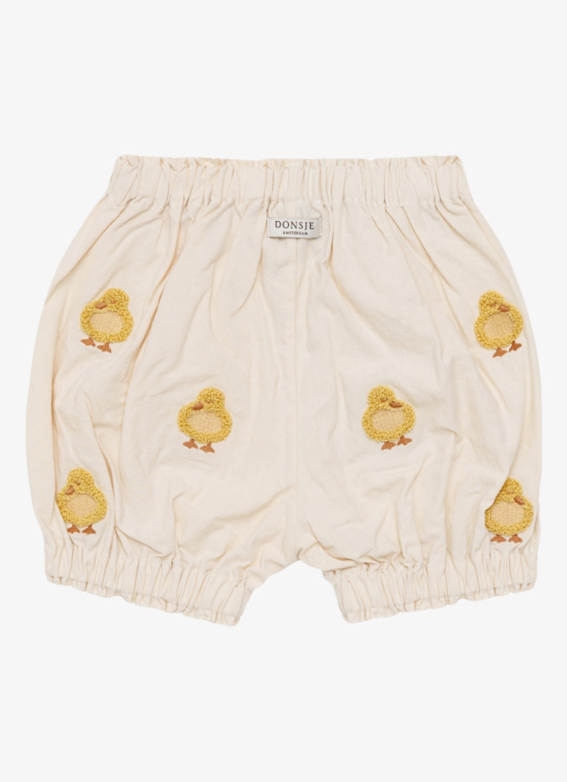Donsje Amsterdam Carson Ducklings bloomer van katoen  - achterkant 5 beige