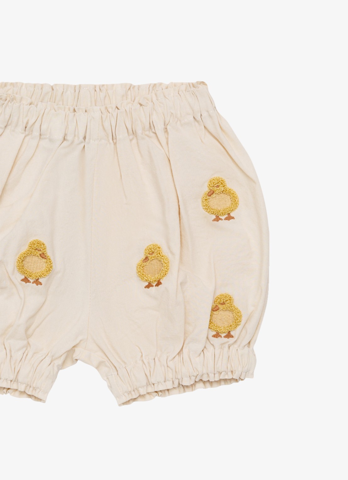 Donsje Amsterdam Carson Ducklings bloomer van katoen  - detail 3 beige