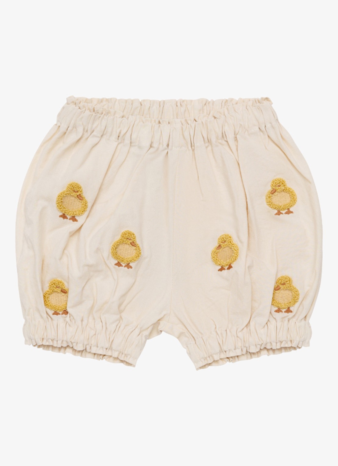 Donsje Amsterdam Carson Ducklings bloomer van katoen  - voorkant beige
