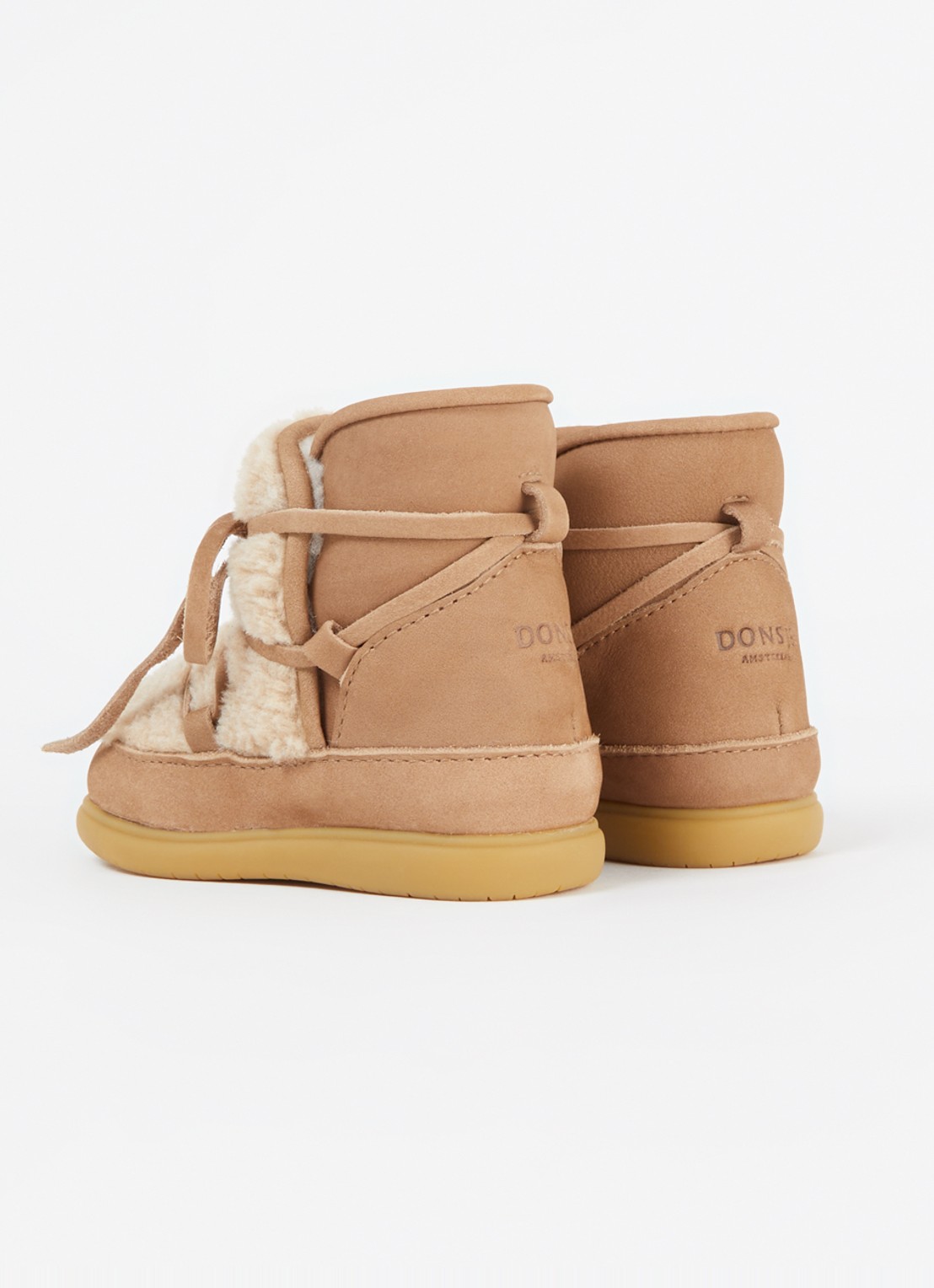 Donsje Amsterdam Ceesa Shoes - achterkant 7 lichtbruin
