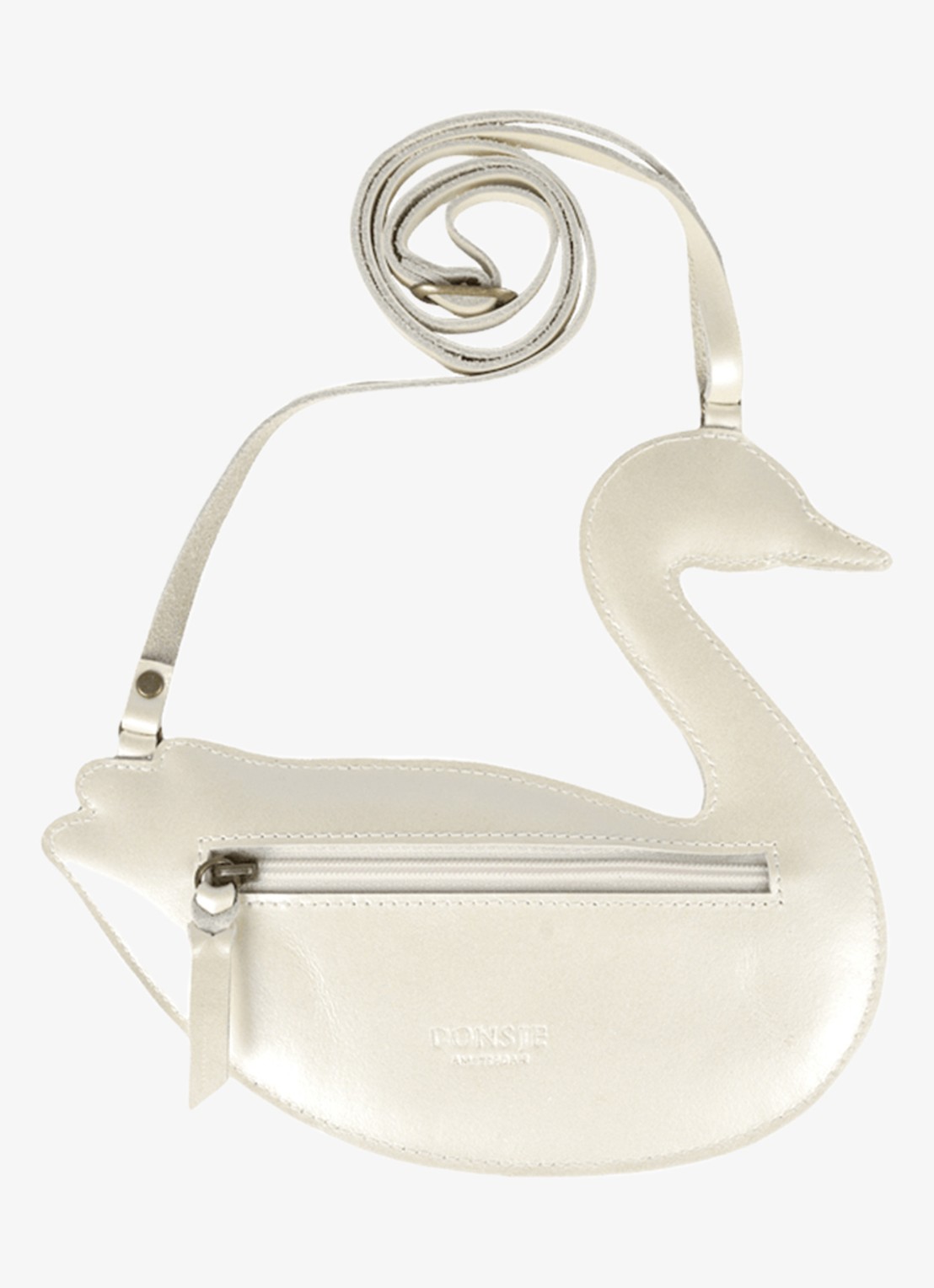 Donsje Amsterdam Chiem crossbody tas - detail 4 gebroken wit