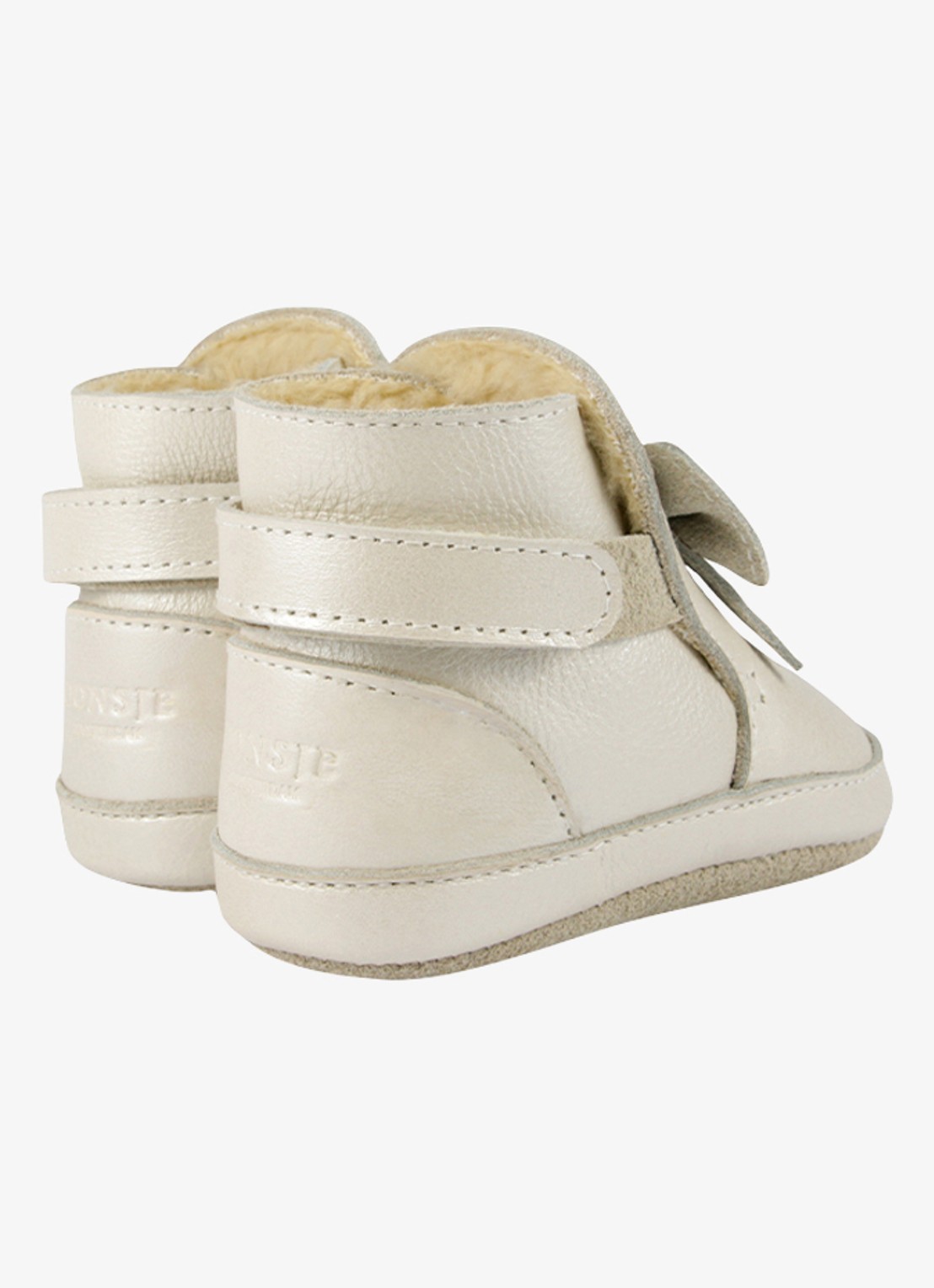 Donsje Amsterdam Cubow Booties - achterkant 9 gebroken wit
