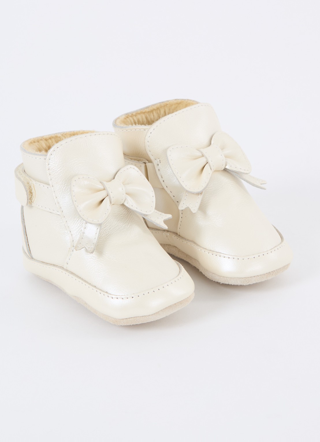 Donsje Amsterdam Cubow Booties - detail 6 gebroken wit