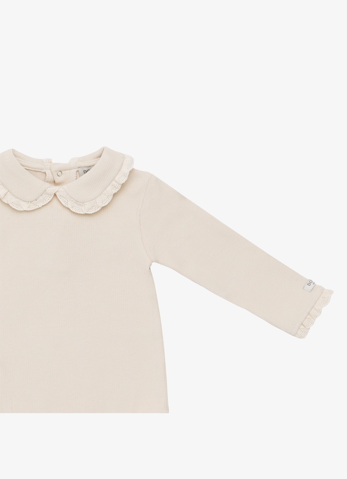 Donsje Amsterdam Diete romper met kraag - detail 2 beige