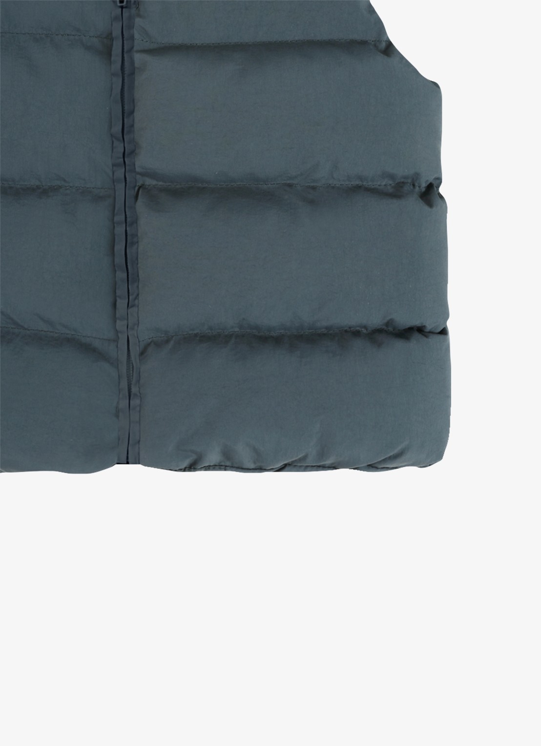 Donsje Amsterdam Dimri bodywarmer met logo - detail 5 donkerblauw