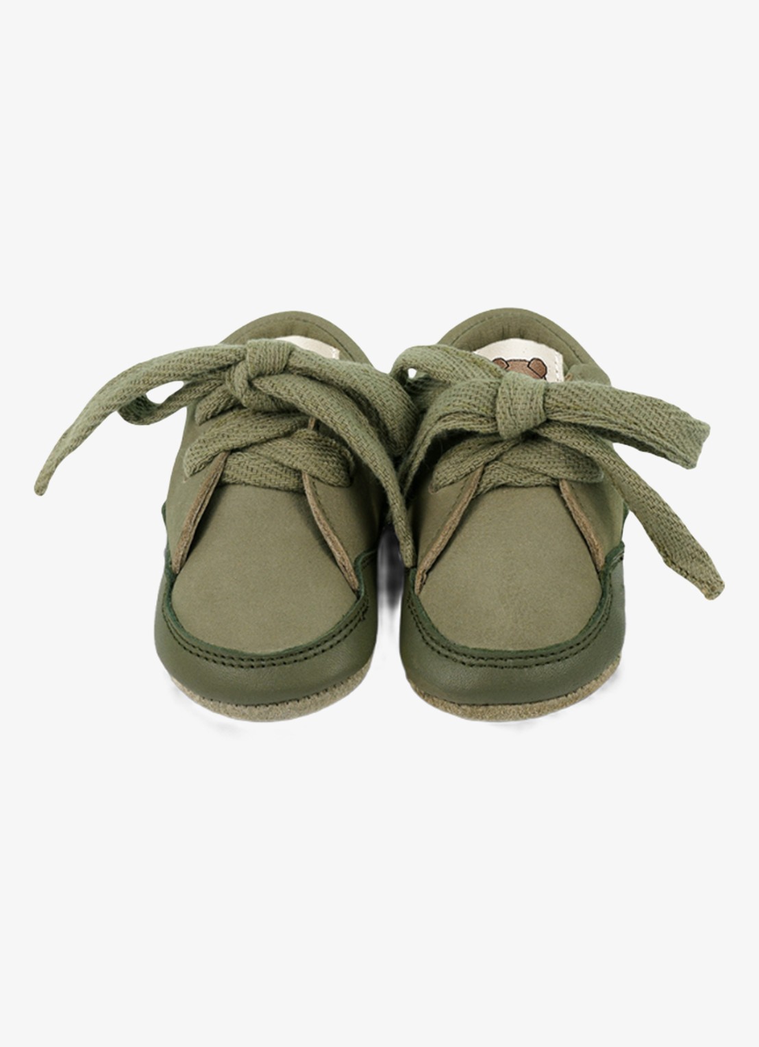 Donsje Amsterdam Duuk sneaker van leer - detail 3 beige