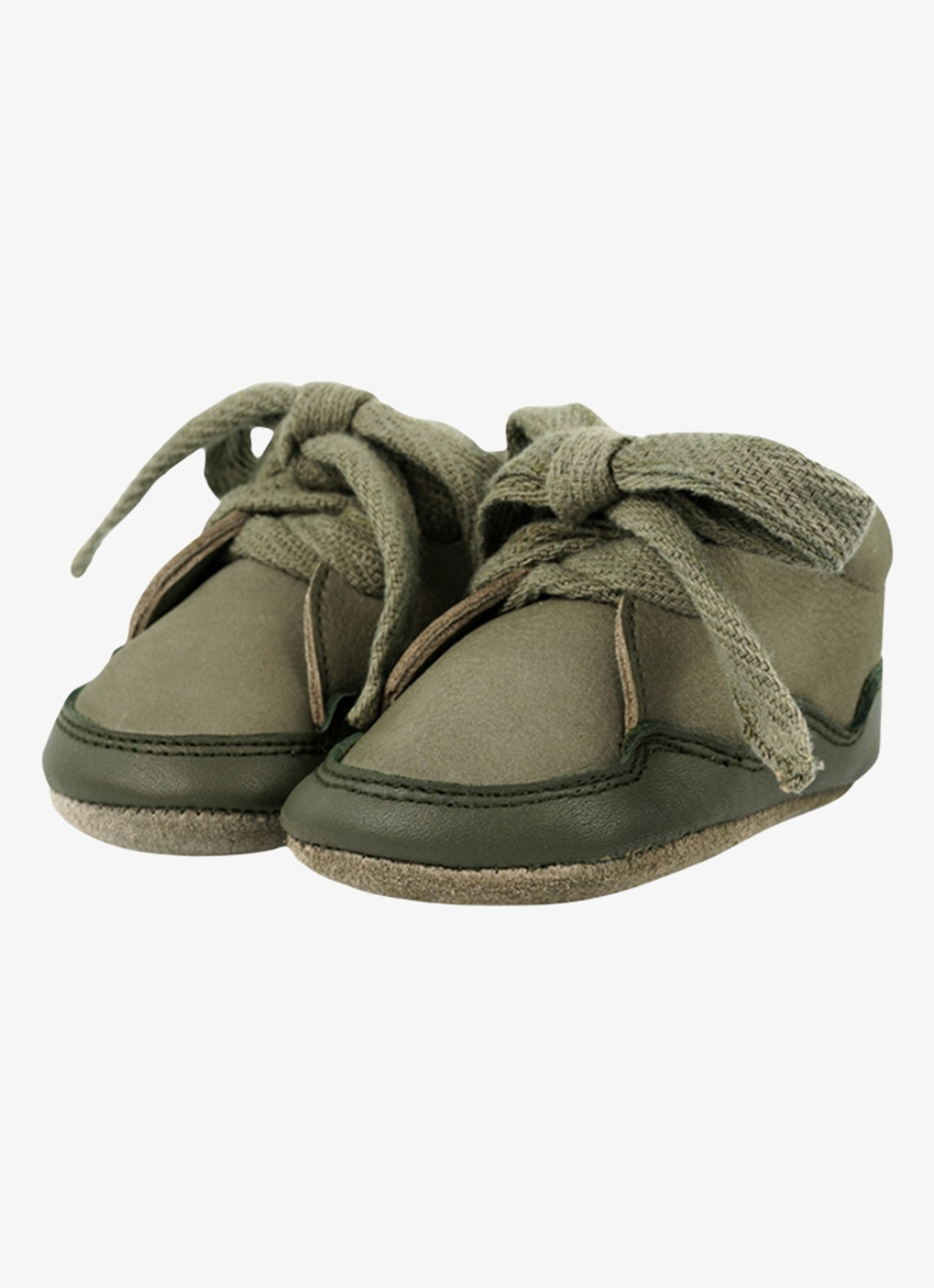 Donsje Amsterdam Duuk sneaker van leer - voorkant beige