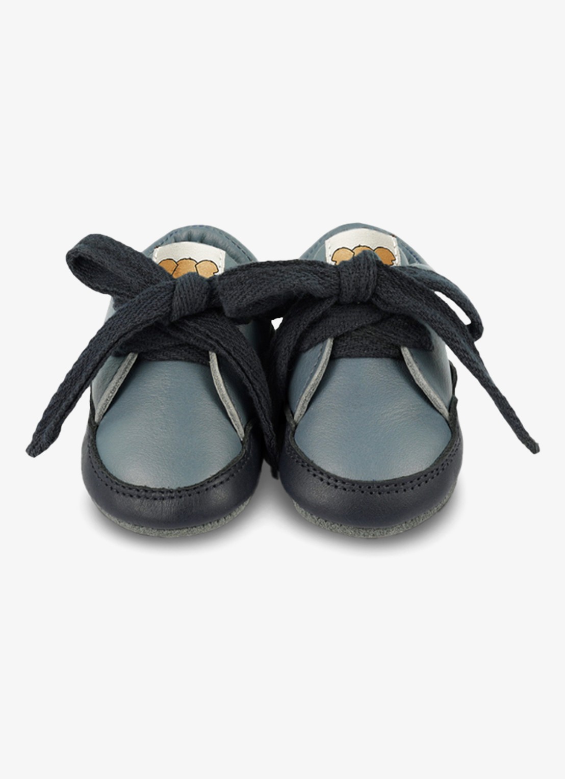 Donsje Amsterdam Duuk sneaker van leer - detail blauw