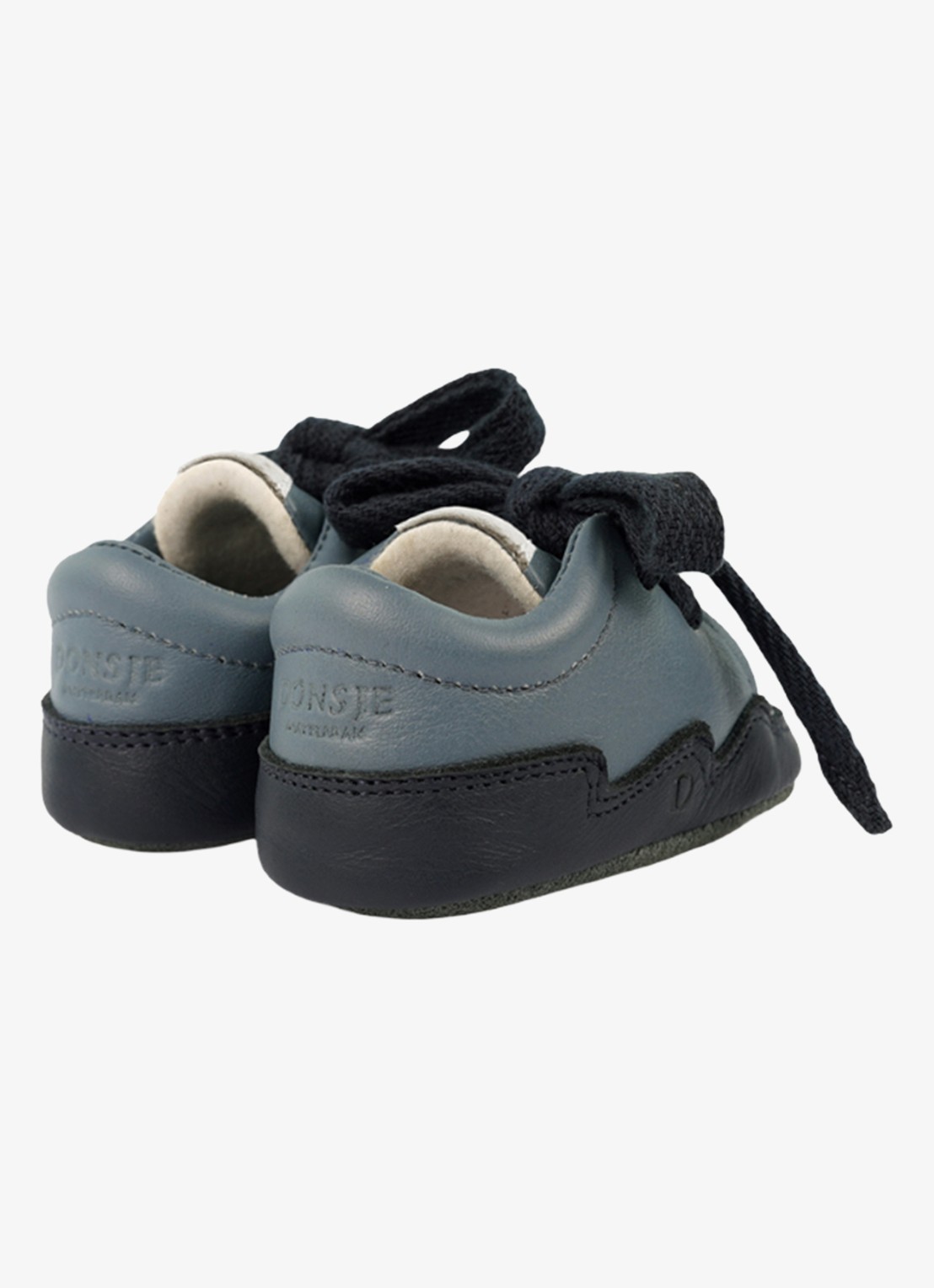 Donsje Amsterdam Duuk sneaker van leer - detail 2 blauw