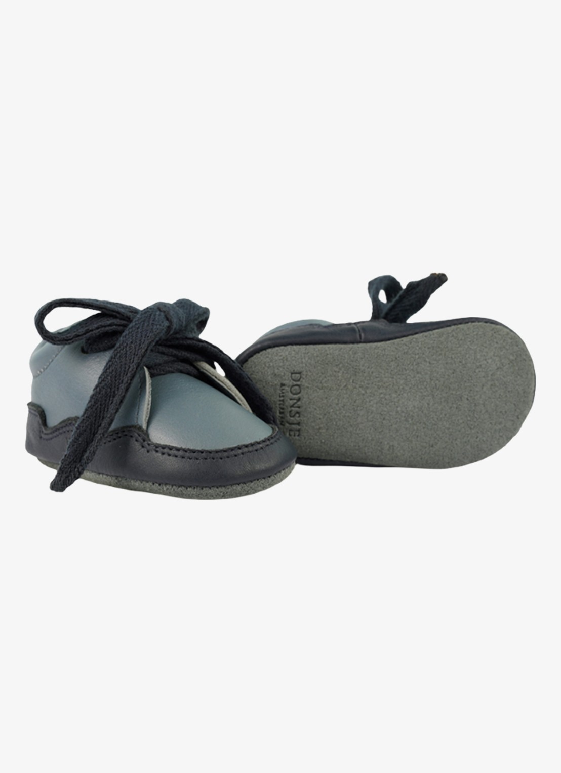 Donsje Amsterdam Duuk sneaker van leer - detail 4 blauw
