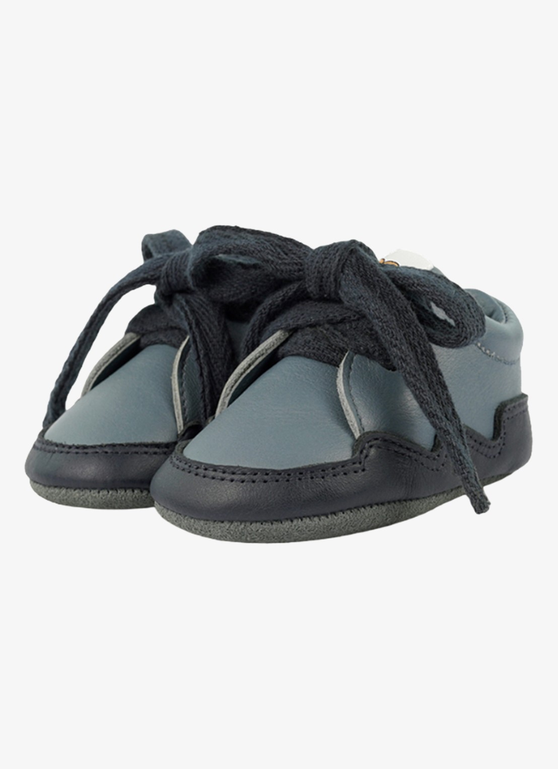 Donsje Amsterdam Duuk sneaker van leer - voorkant 5 blauw