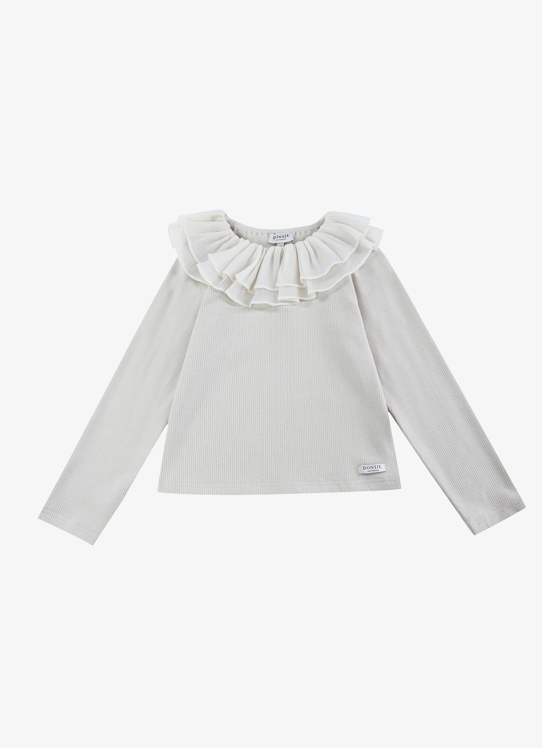 Donsje Amsterdam Florentien Top - voorkant beige