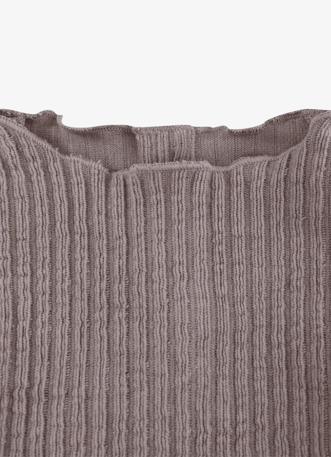 Donsje Amsterdam Giggie romper met ribstructuur - detail 3 grijs