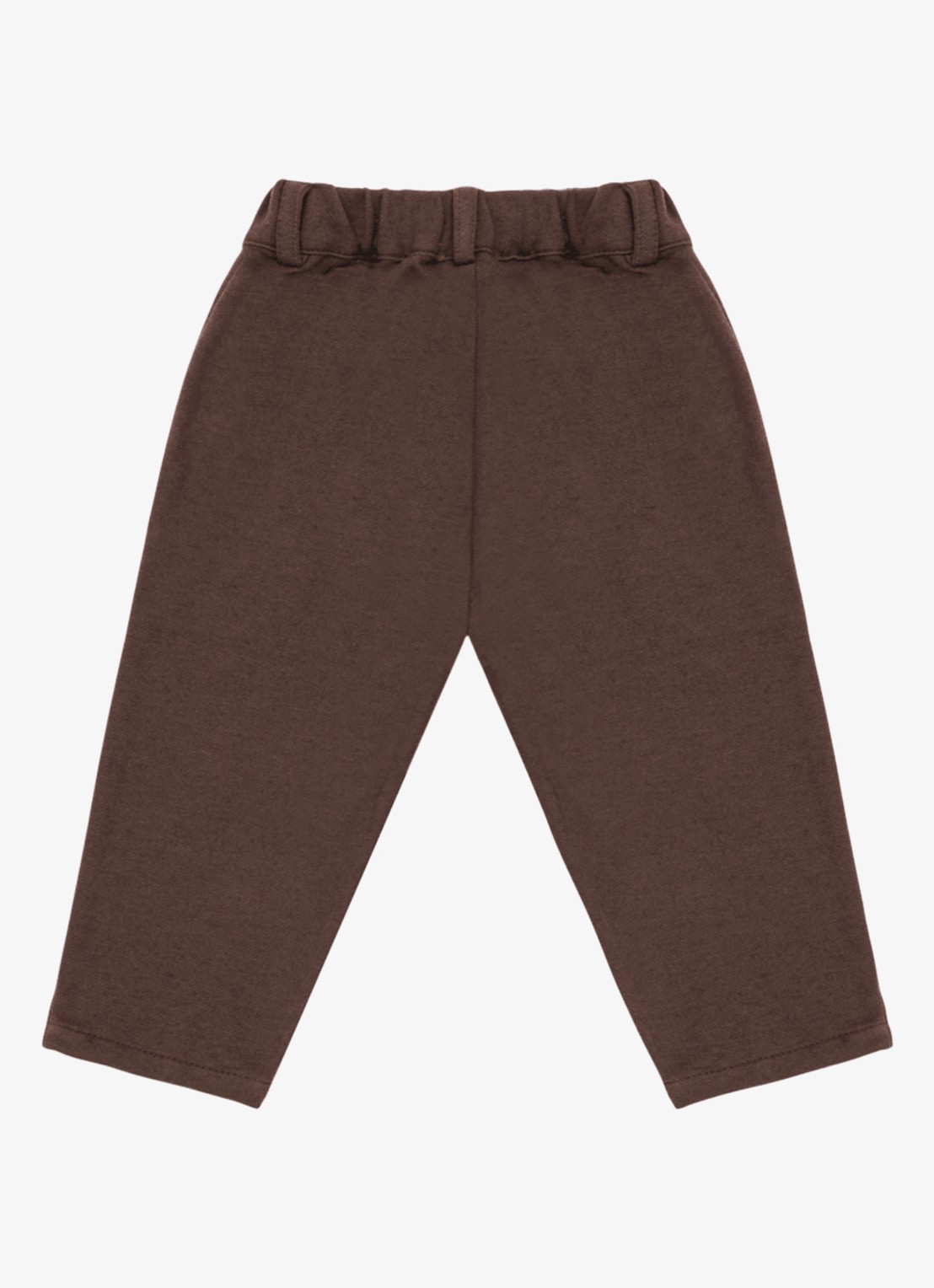 Donsje Amsterdam Gustaaf broek met steekzakken - achterkant 3 donkerbruin