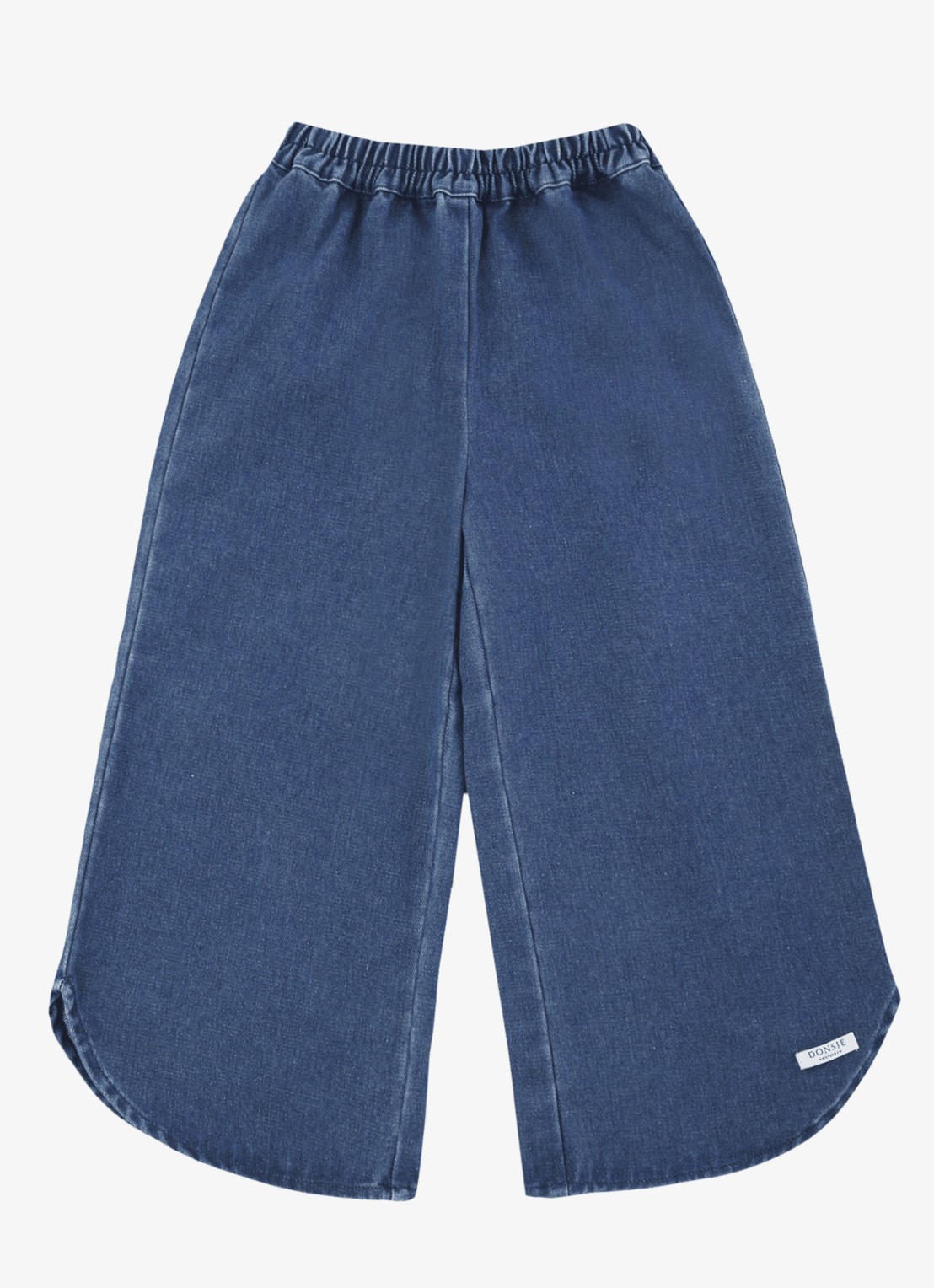 Donsje Amsterdam Hauke wide fit jeans - voorkant blauw