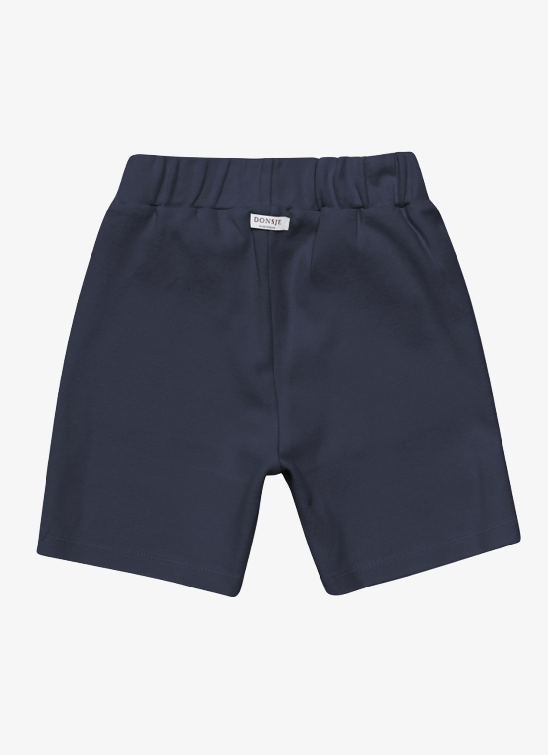 Donsje Amsterdam Ithri Koala straight fit korte joggingbroek van katoen - achterkant donkerblauw