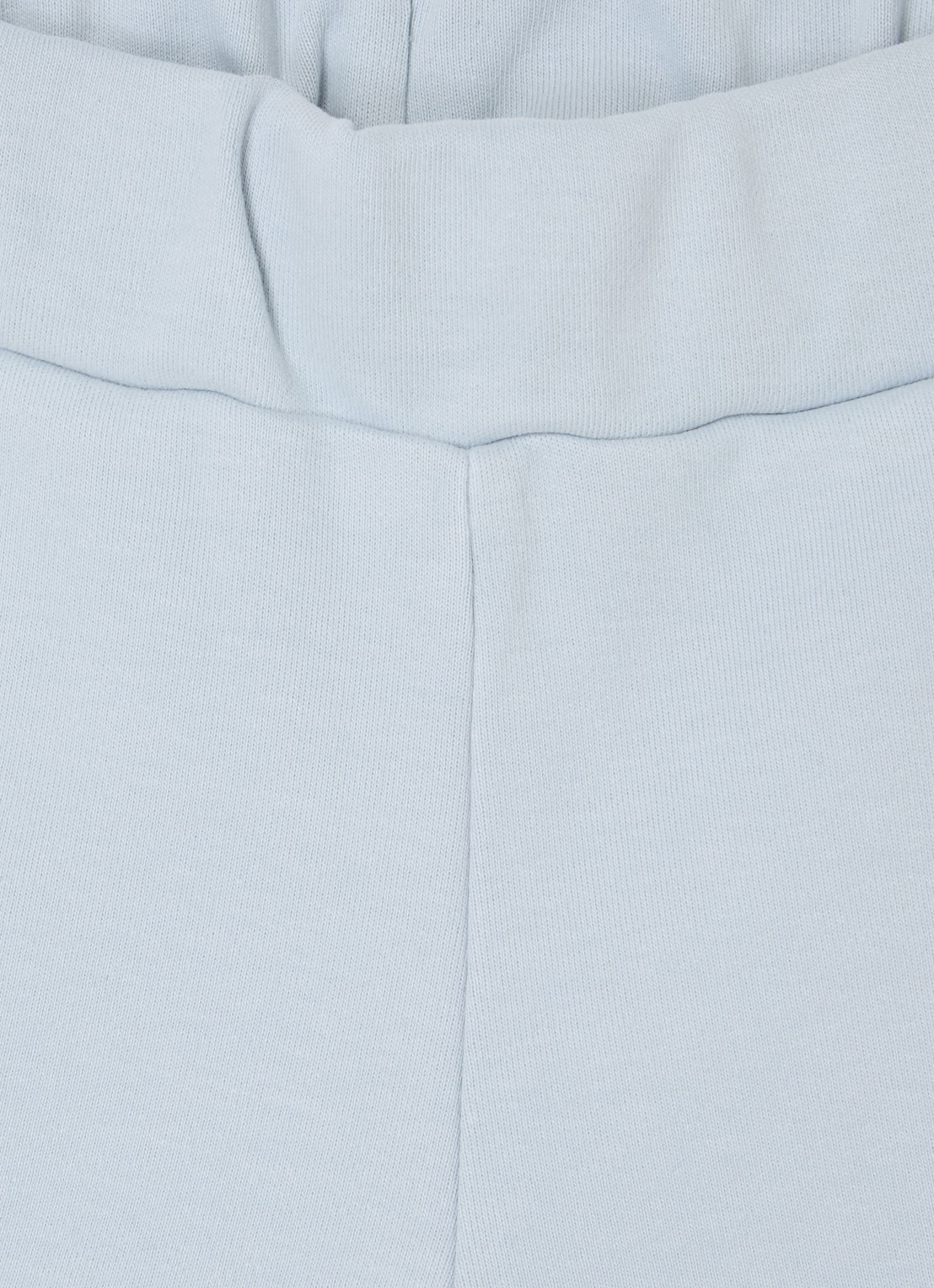 Donsje Amsterdam Ithri straight fit korte joggingbroek van  katoen - detail 3 blauwgrijs