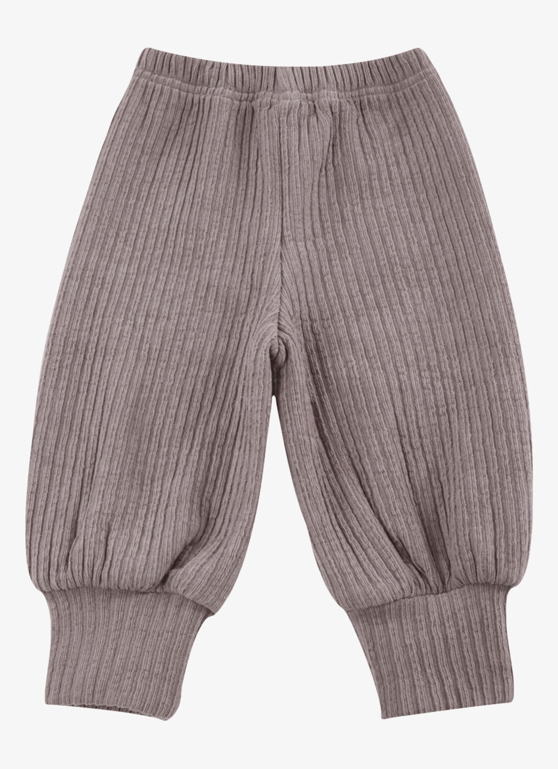 Donsje Amsterdam Jipie broek met ribstructuur - achterkant 5 grijs