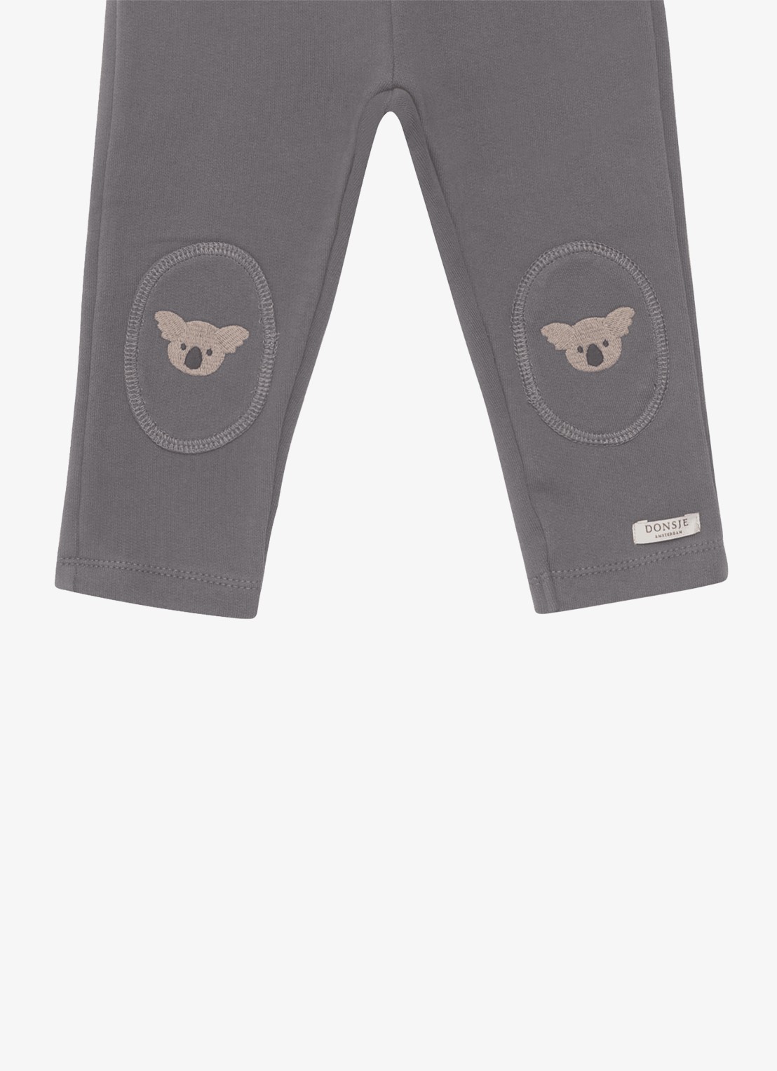 Donsje Amsterdam Joek Trousers | Koalas - detail 4 grijs