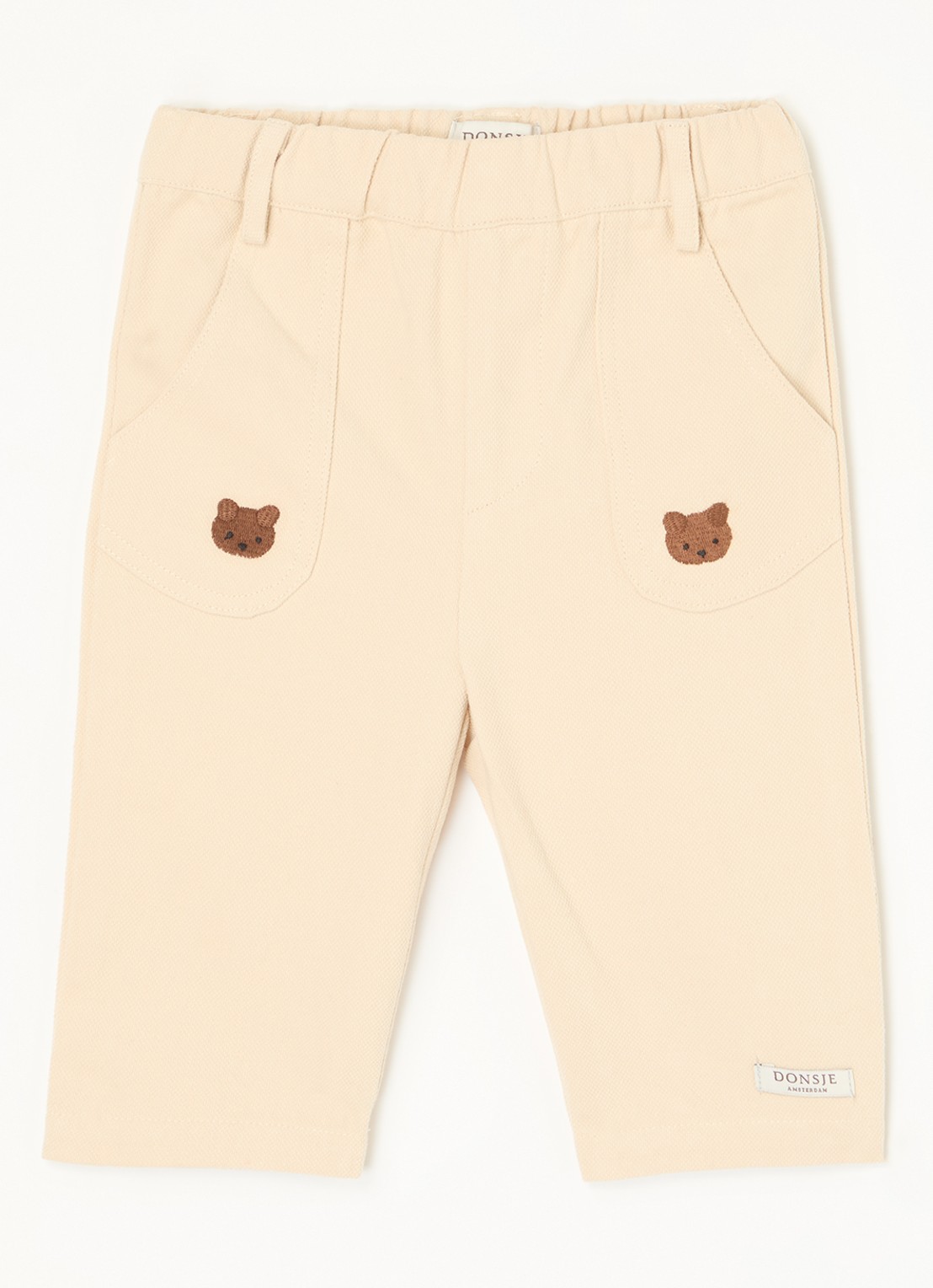 Donsje Amsterdam Kassim Trousers | Bear - voorkant beige