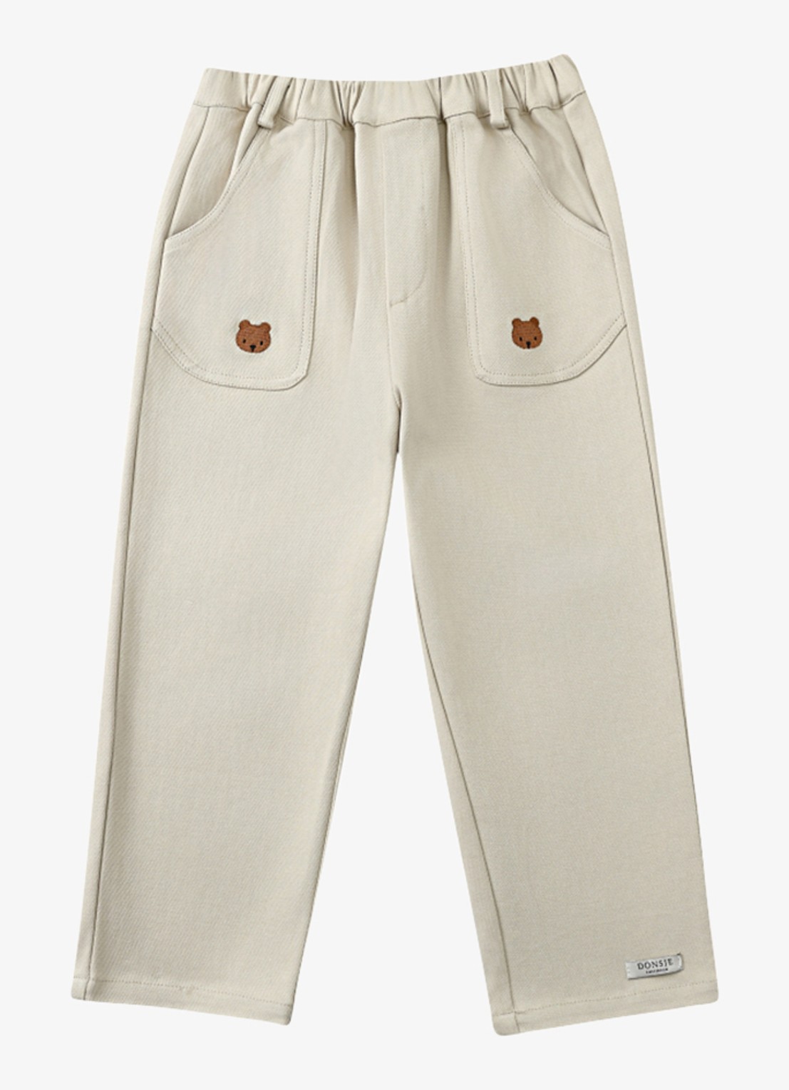 Donsje Amsterdam Kassim Trousers | Bear - voorkant 3 beige