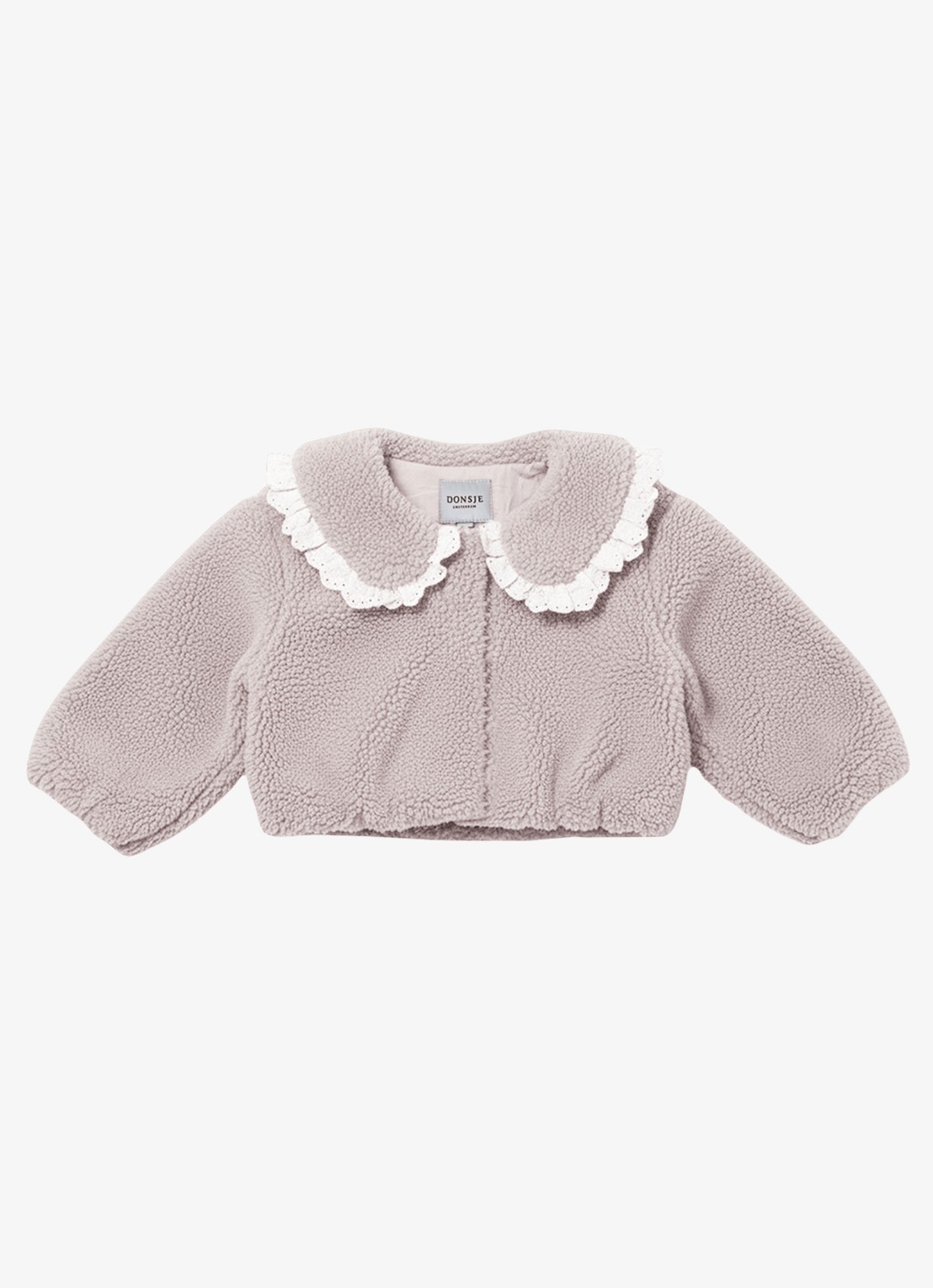 Donsje Amsterdam Kavi jack van teddy - voorkant 2 roze