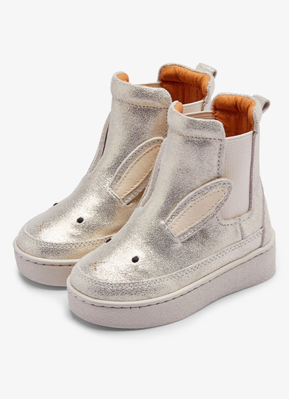 Donsje Amsterdam Kheera Boots | Bunny - voorkant 5 zilver