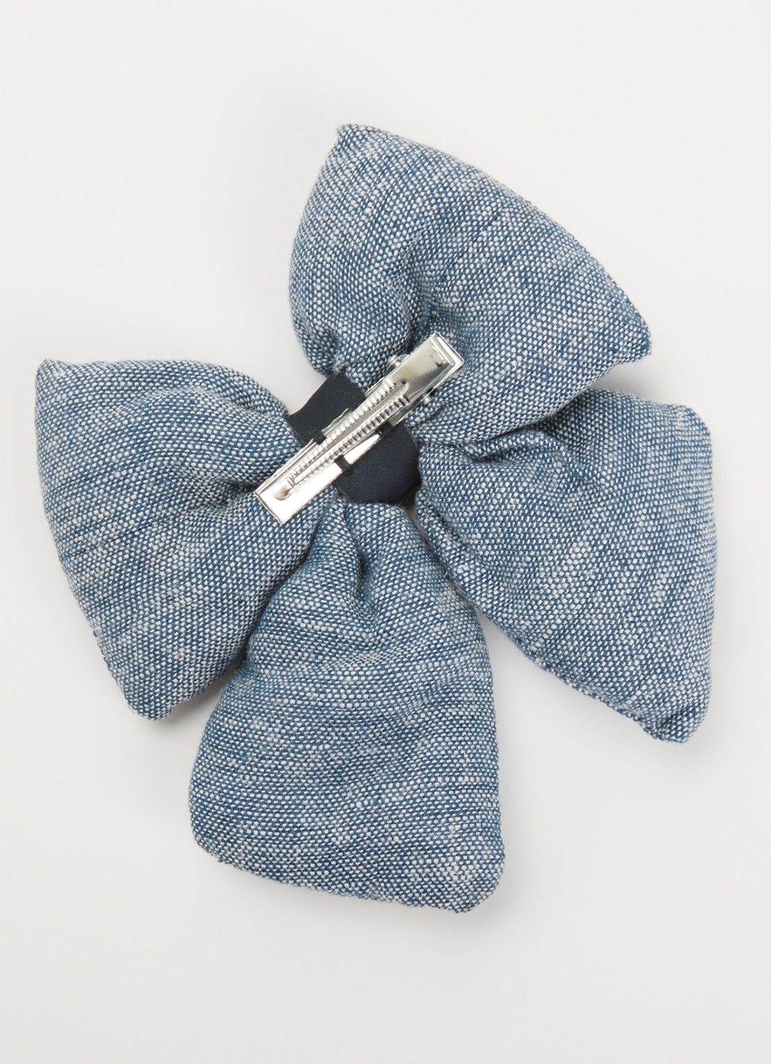 Donsje Amsterdam Klasina haarclip met strikdetail - detail 3 blauw