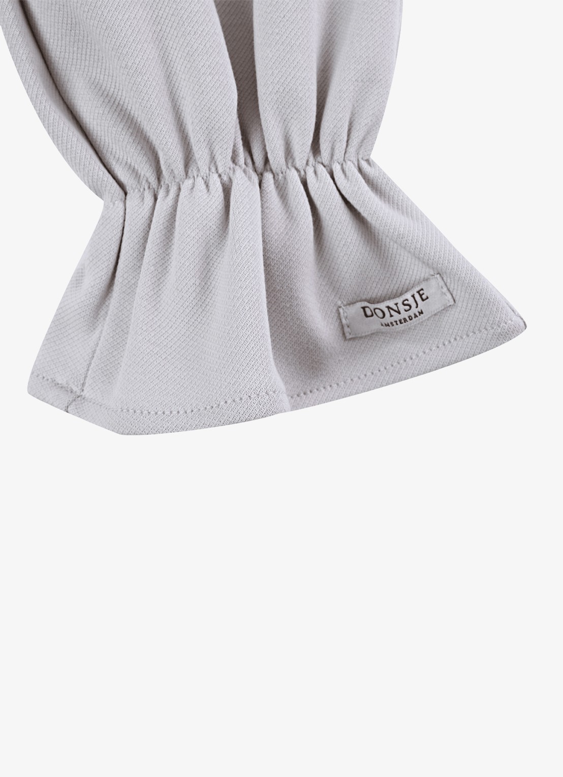 Donsje Amsterdam Lindelwa broek met logo - detail 4 lavendel