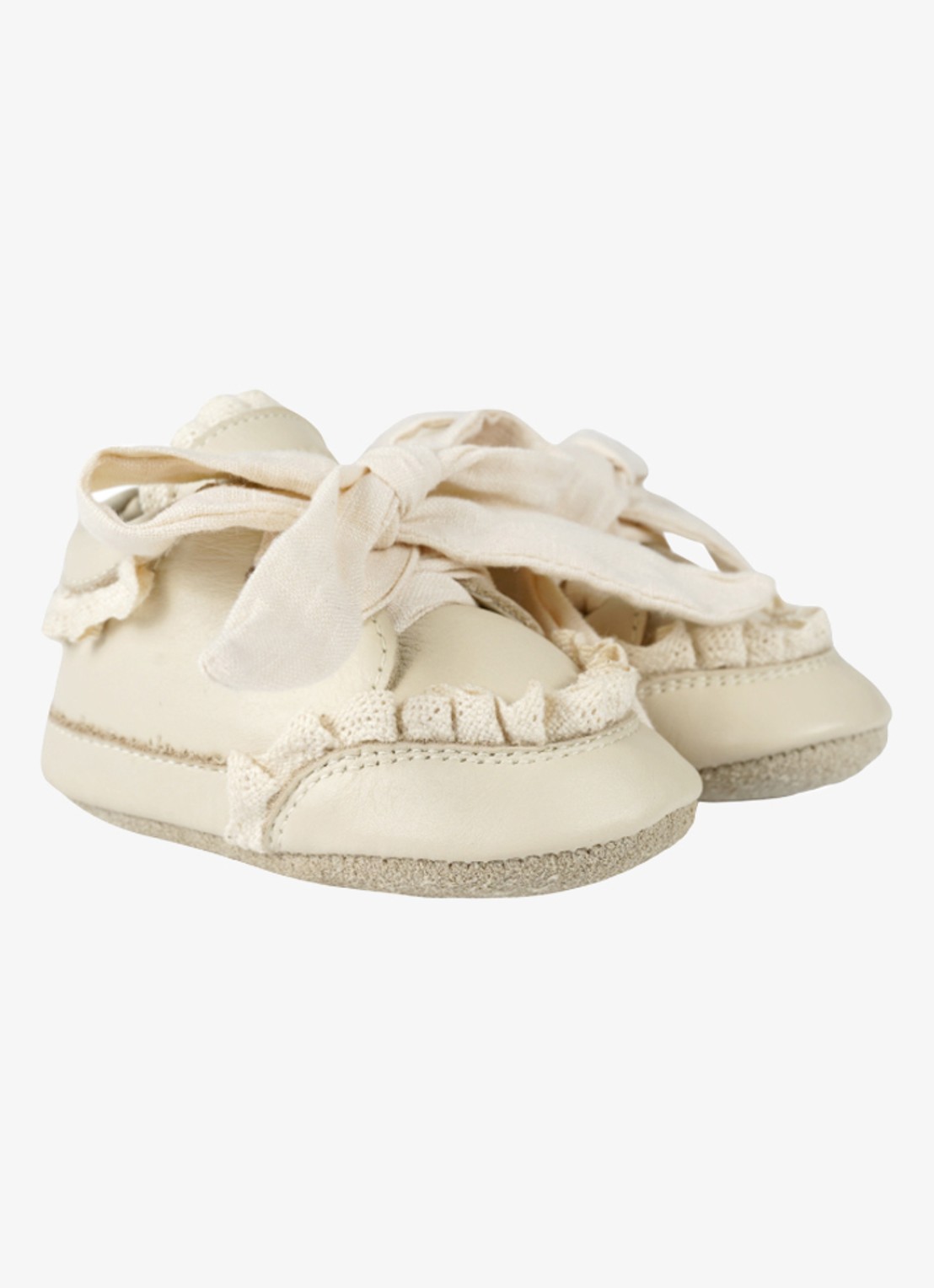 Donsje Amsterdam Loke sneakers - voorkant 3 ivoor