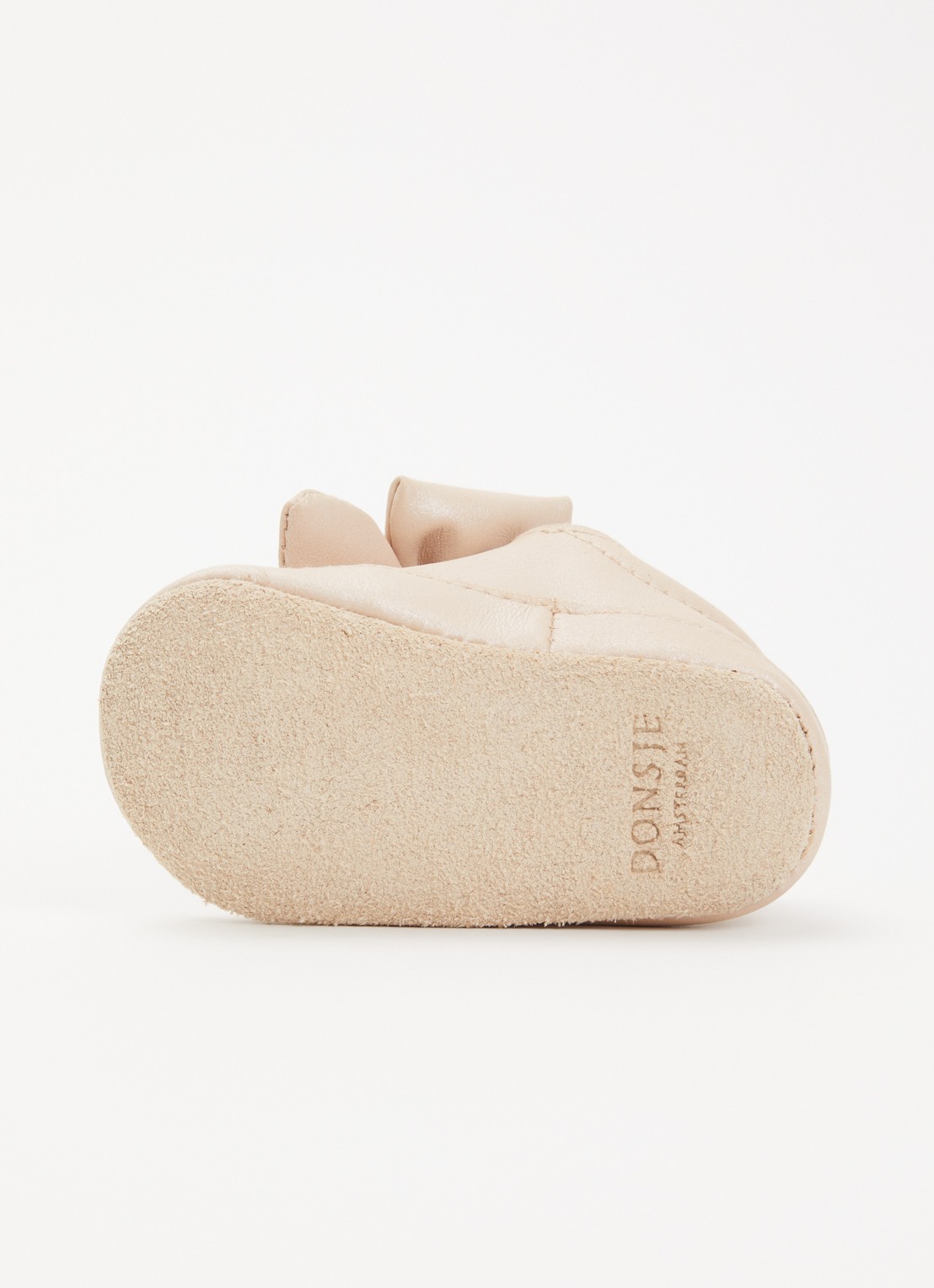 Donsje Amsterdam Mileau babyschoentje van leer - detail 6 roze