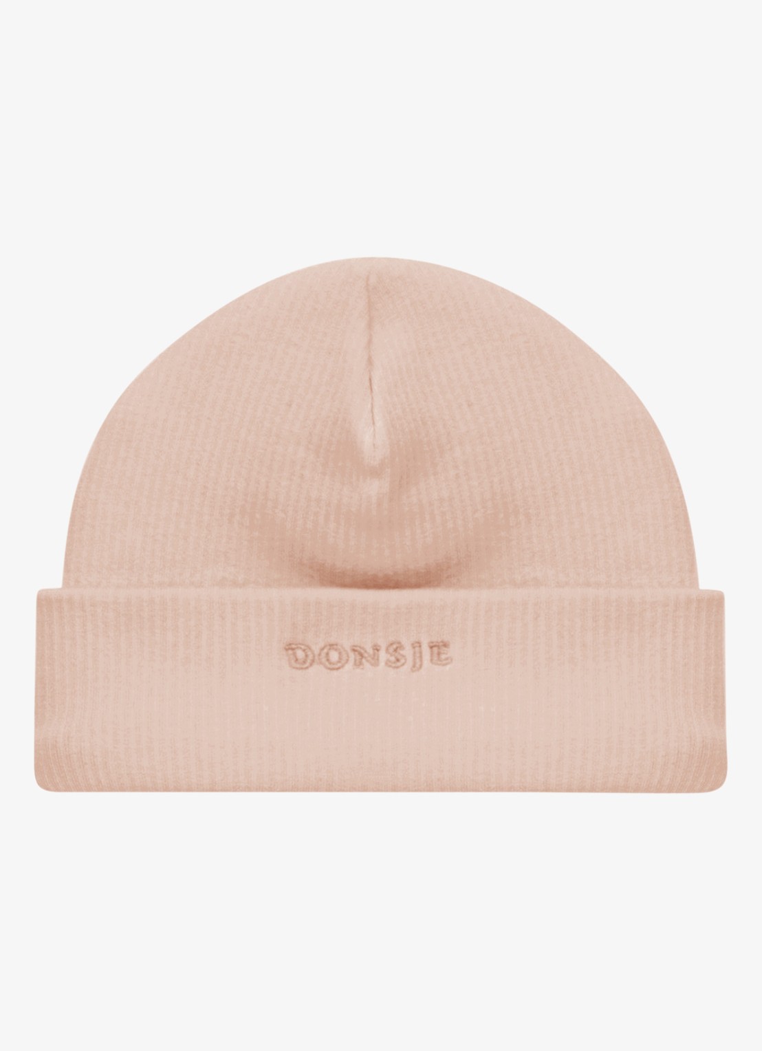 Donsje Amsterdam Muts met logo - achterkant 2 oudroze