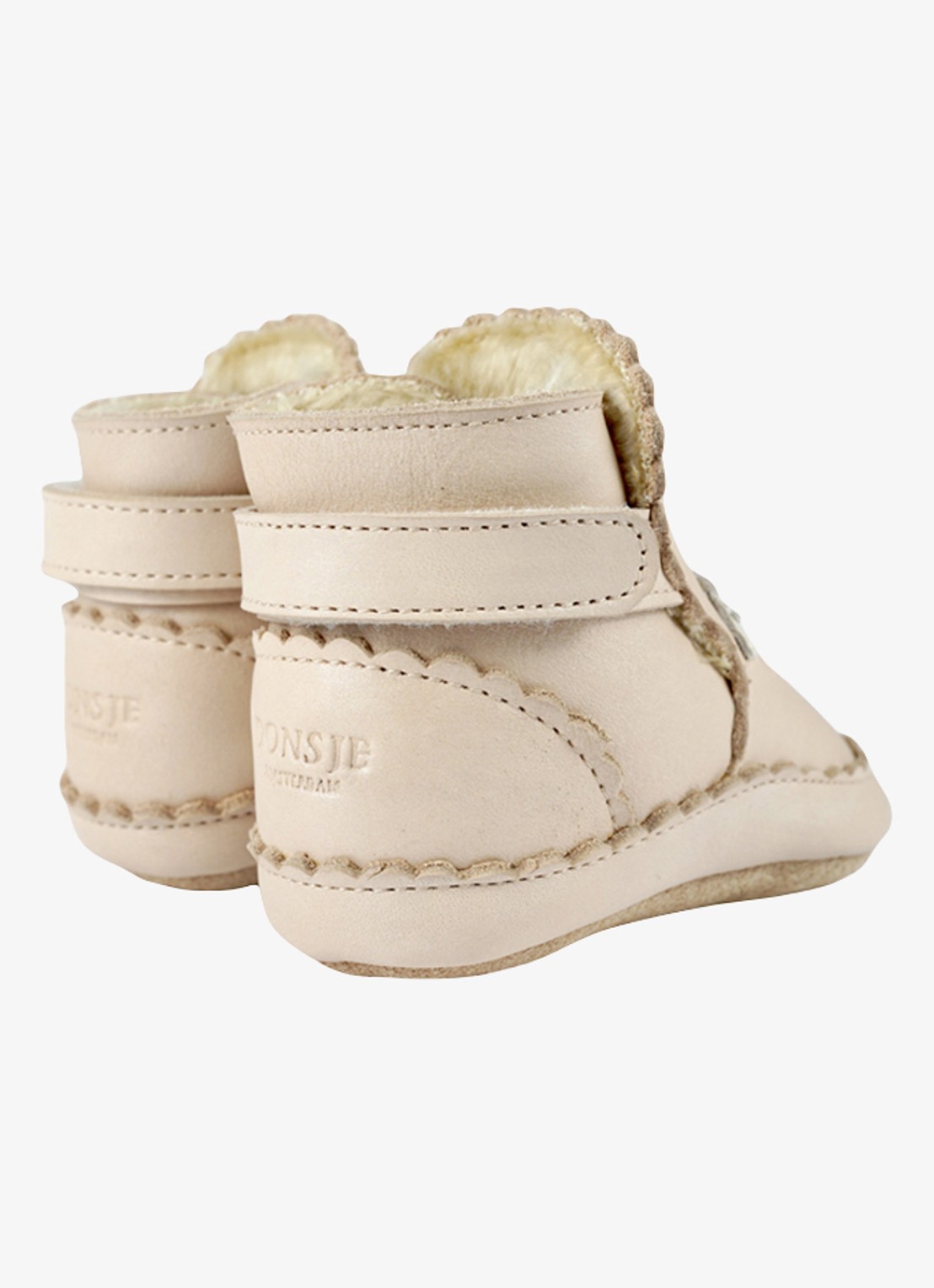 Donsje Amsterdam  Niv boots - achterkant 3 beige