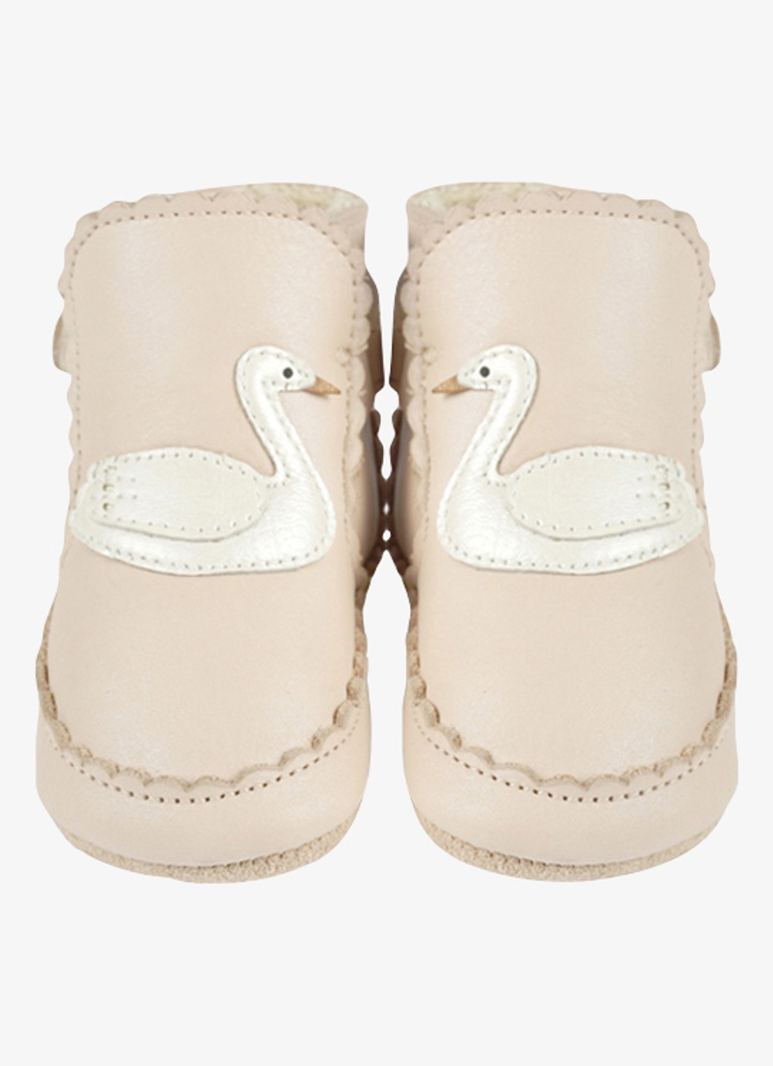 Donsje Amsterdam  Niv boots - voorkant 2 beige