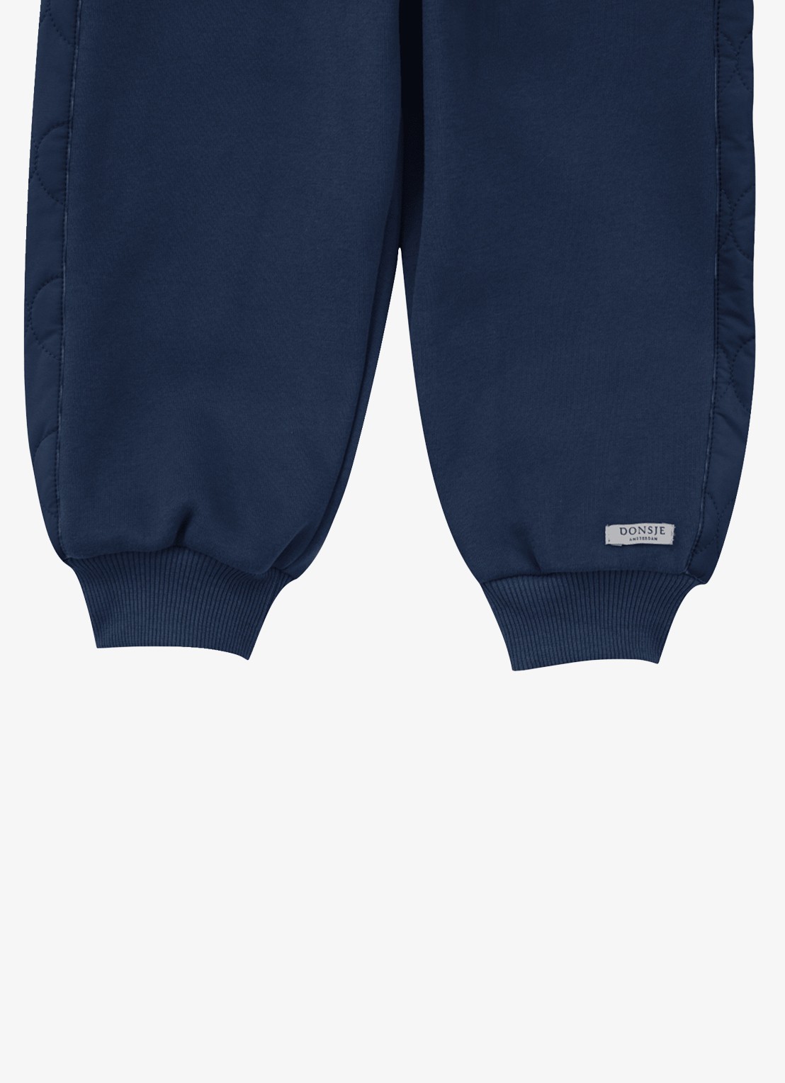 Donsje Amsterdam Noorien joggingbroek met logo - detail 2 blauw