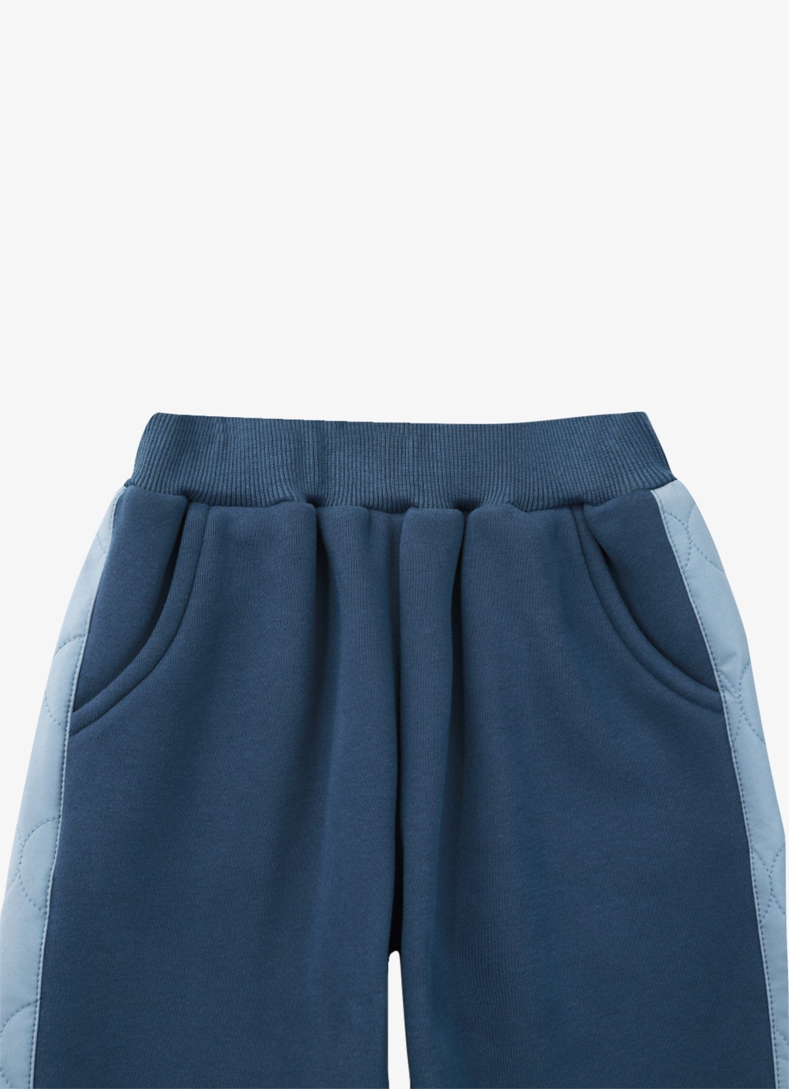 Donsje Amsterdam Noorien joggingbroek met steekzakken - detail royalblauw