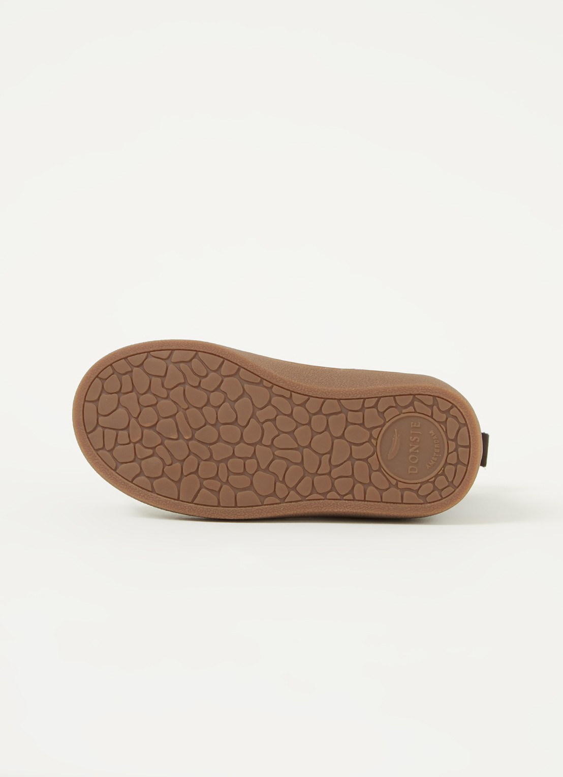 Donsje Amsterdam Ojeh chelsea boot van nubuck  - detail 4 donkerbruin