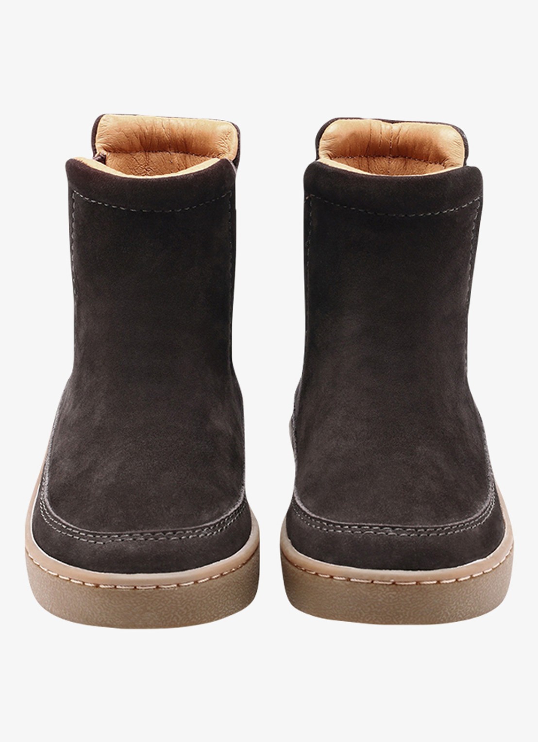 Donsje Amsterdam Ojeh chelsea boot van nubuck  - detail 5 donkerbruin