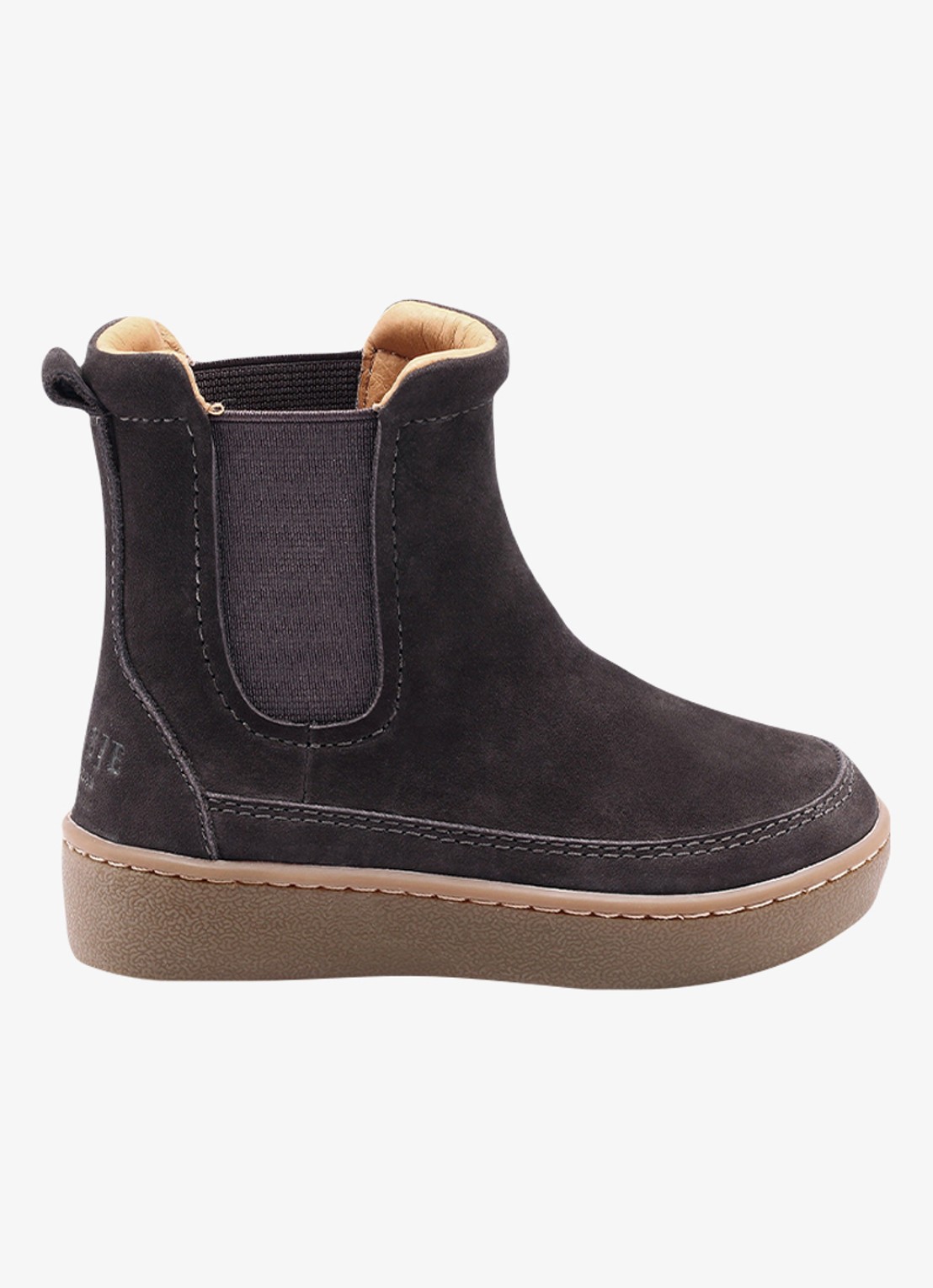 Donsje Amsterdam Ojeh chelsea boot van nubuck  - detail 6 donkerbruin