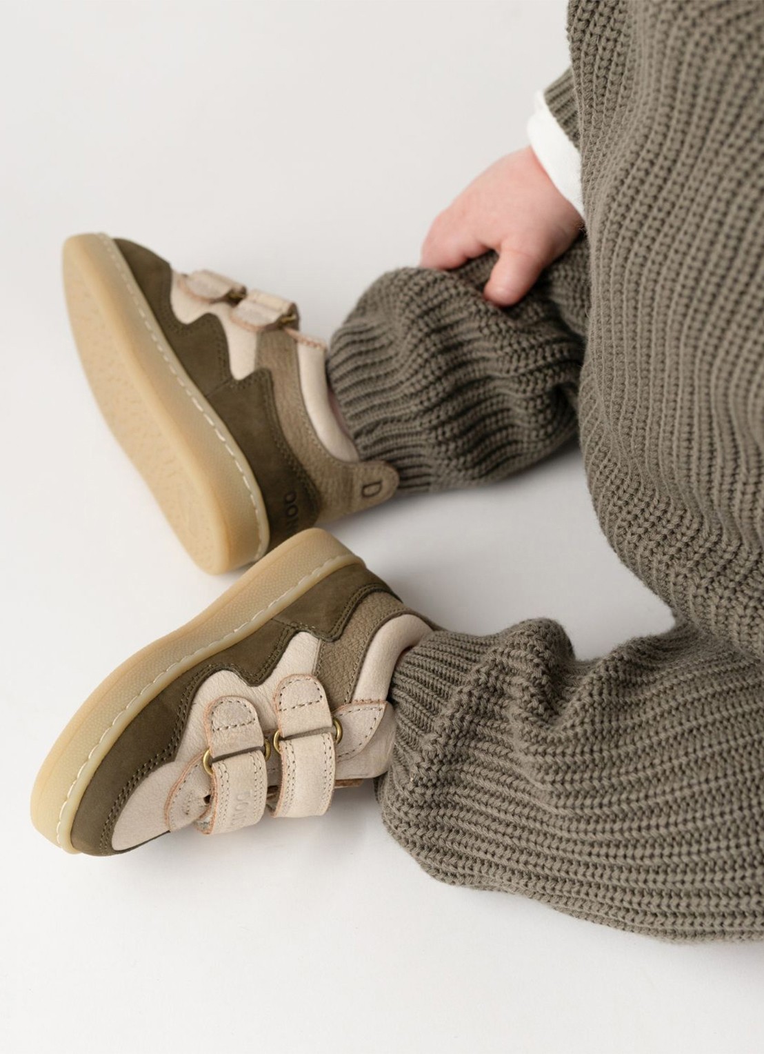 Donsje Amsterdam Pesio Sneakers - voorkant 2 groen