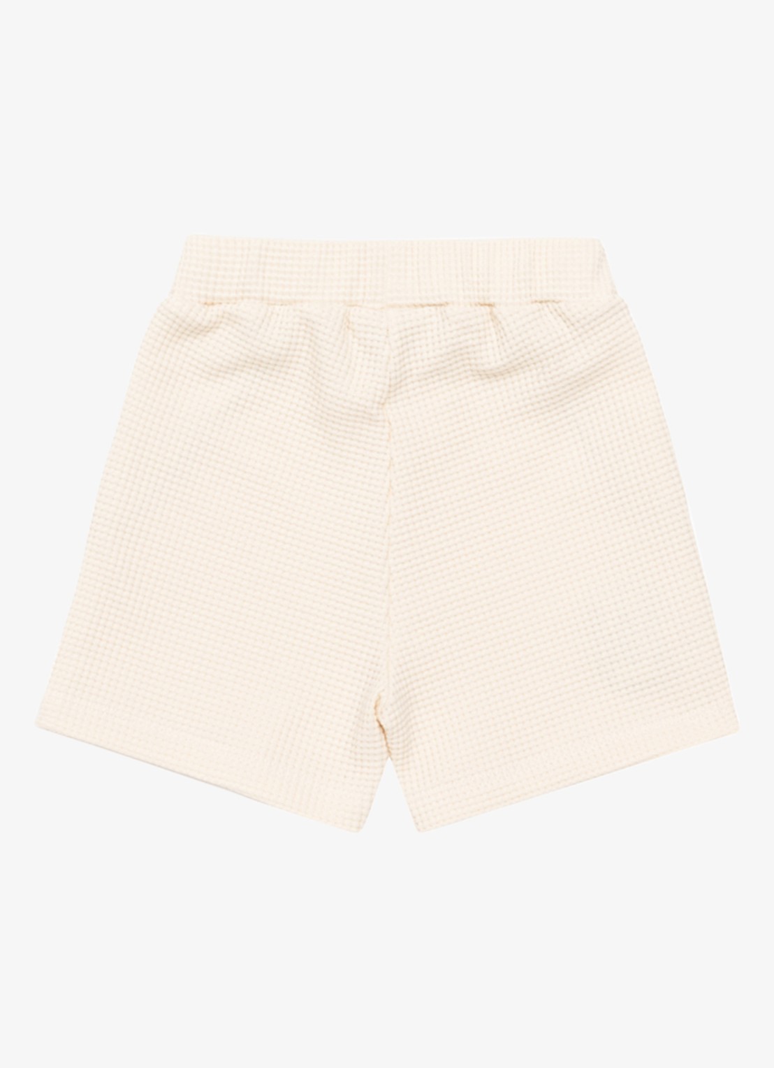 Donsje Amsterdam Petar korte broek met structuur - achterkant 2 beige