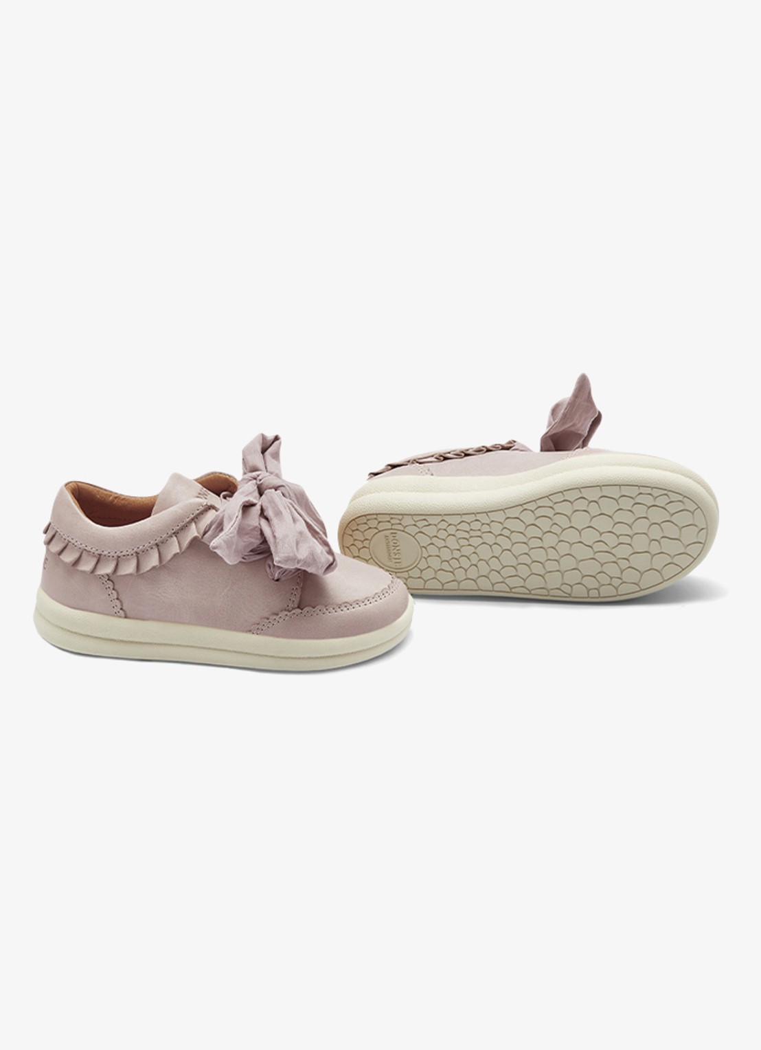 Donsje Amsterdam Pexley sneakers van leer - detail 2 lila