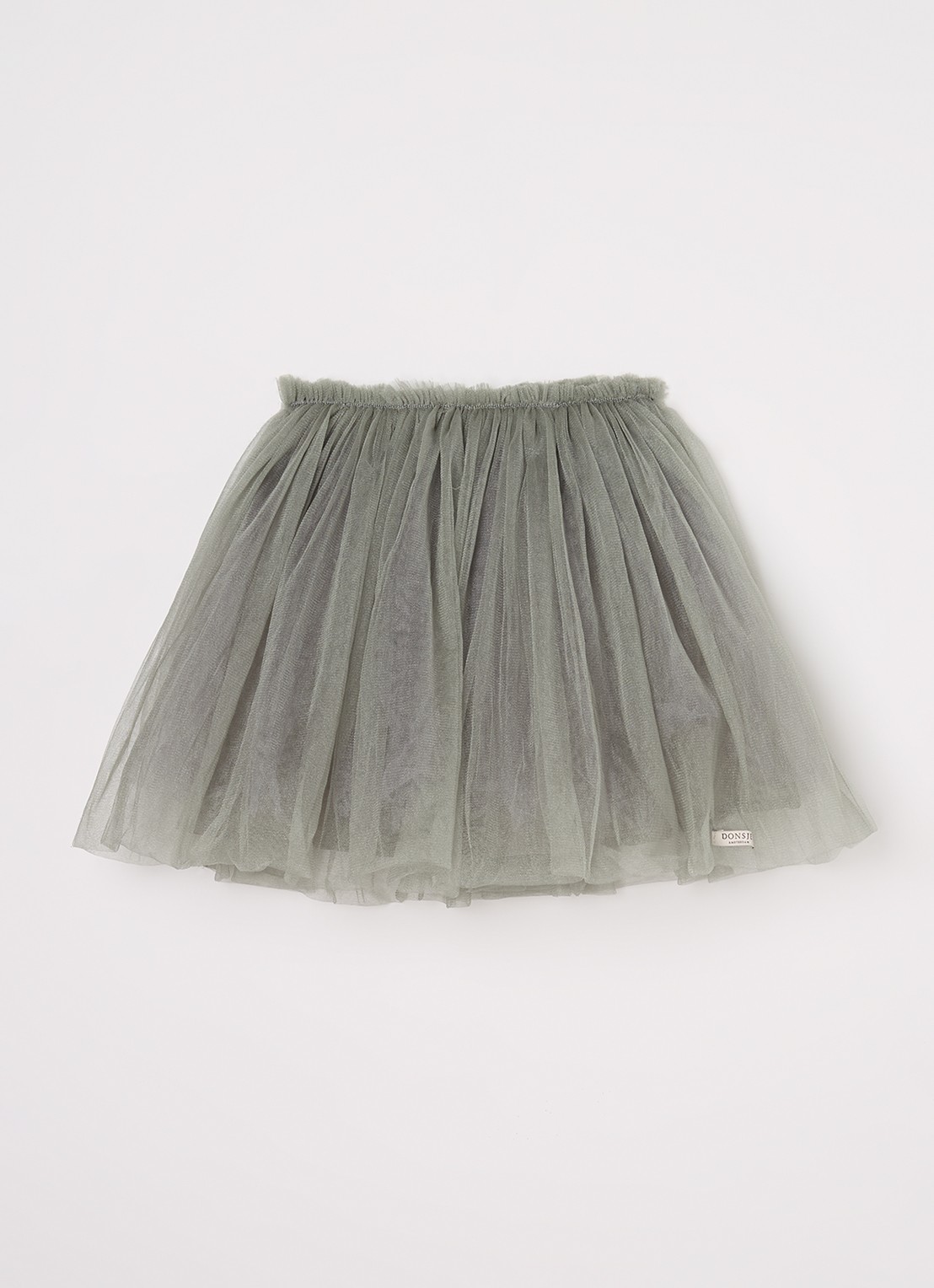 Donsje Amsterdam Pien Skirt - voorkant 2 olijfgroen