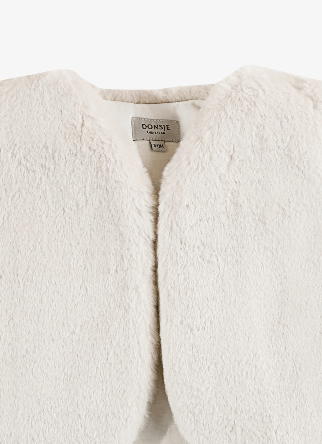 Donsje Amsterdam Pimmy Gilet - detail 4 creme