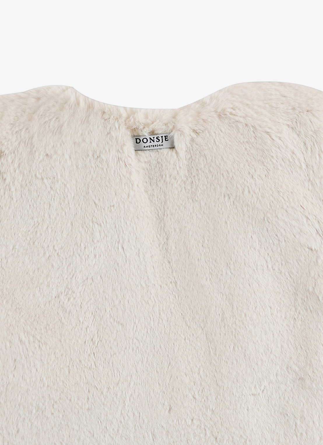 Donsje Amsterdam Pimmy Gilet - detail 6 creme
